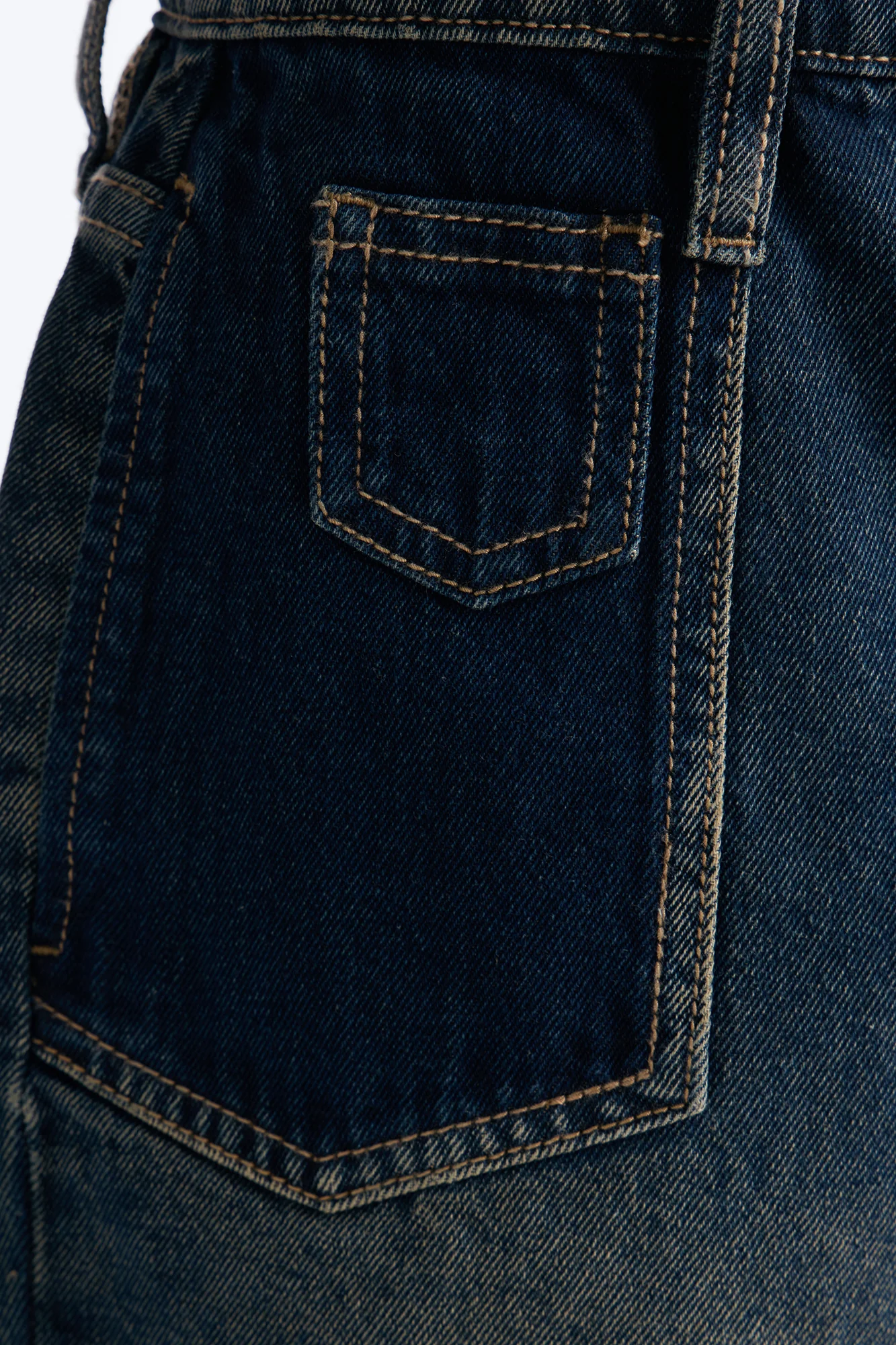 Mini Baggy Drift Denim Short - Dark Wash - Image 3