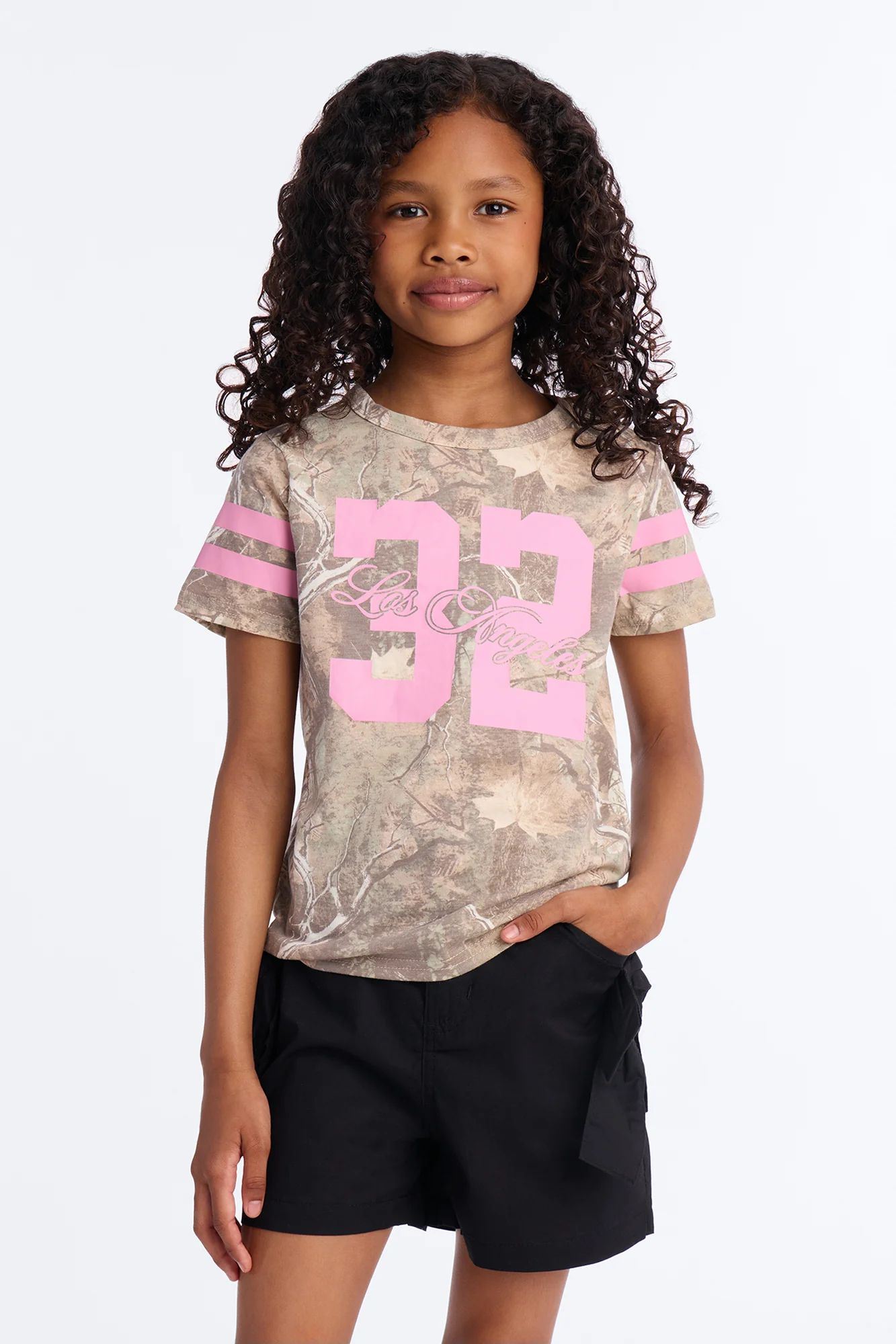 Mini Dara Camo Short Sleeve Jersey - Camouflage