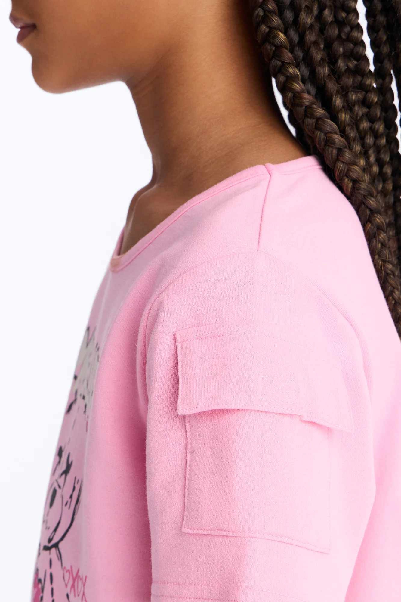 Mini Embrace Your Mistakes Short Set - Pink - Image 3