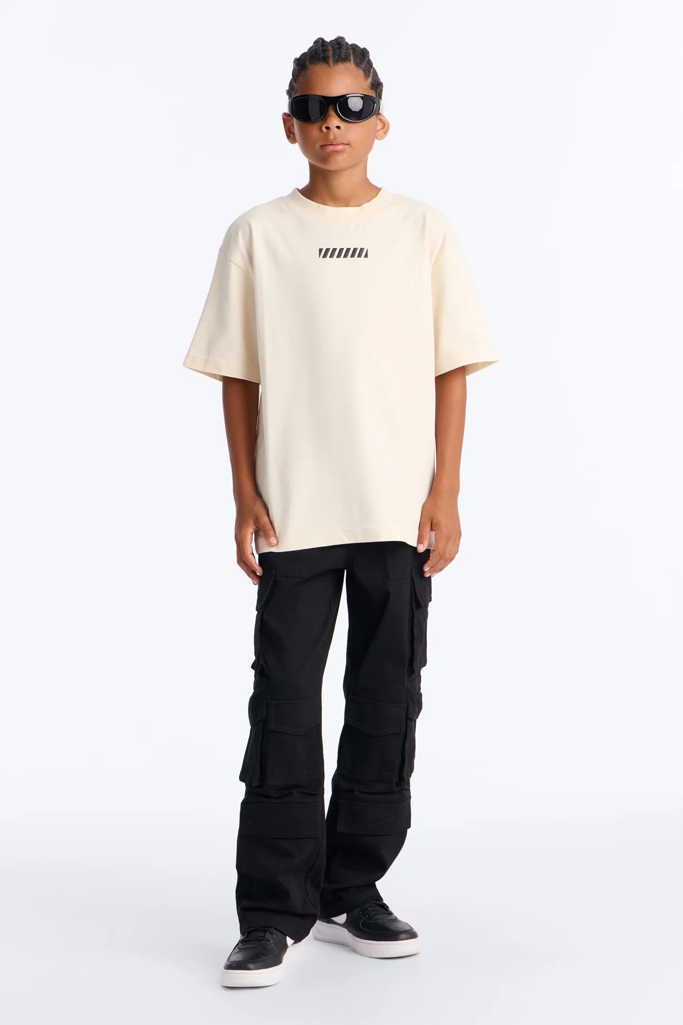 Mini Endgame Short Sleeve Front/Back Tee - Natural - Image 2