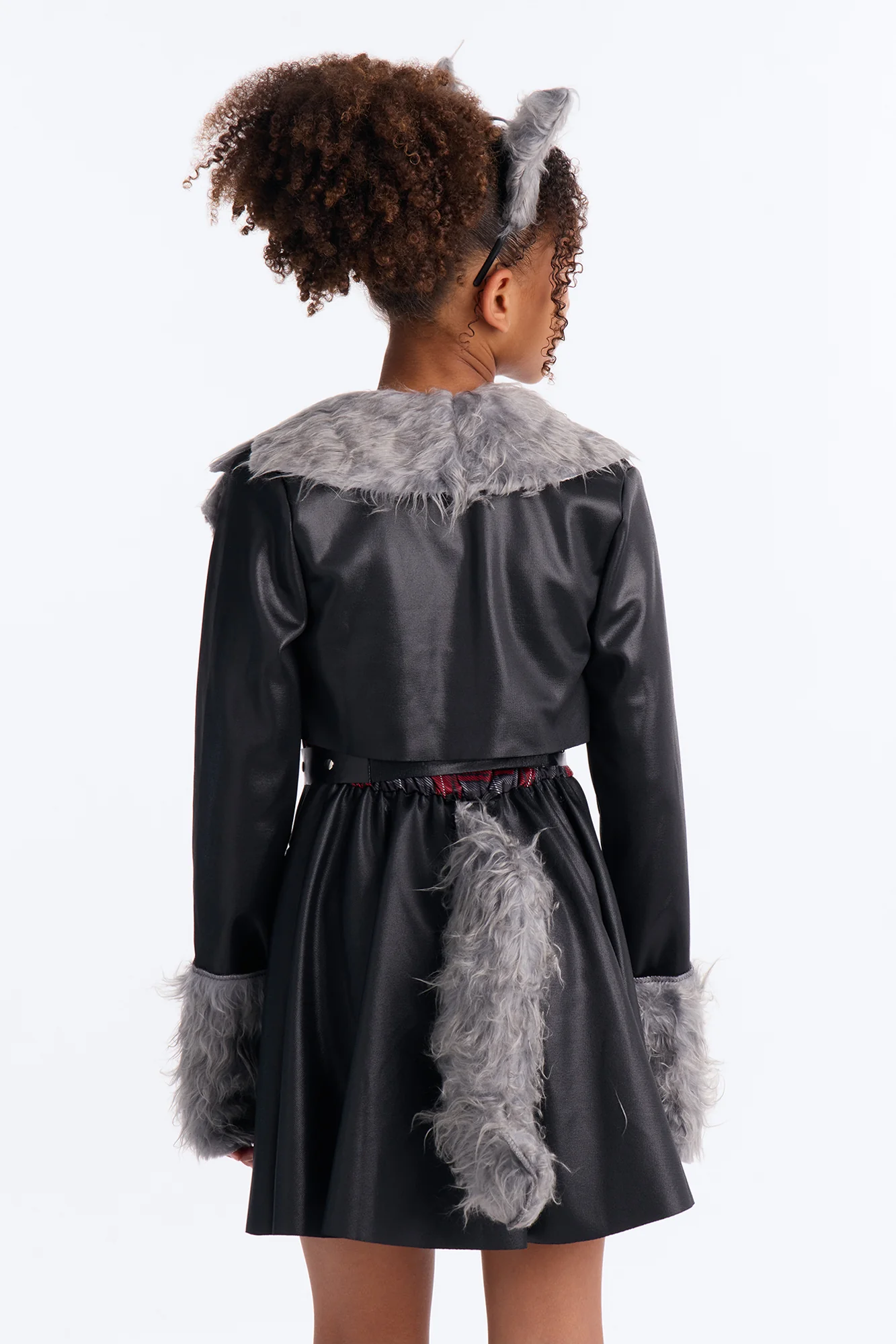 Mini Fab Wolf Costume - Black/combo - Image 4