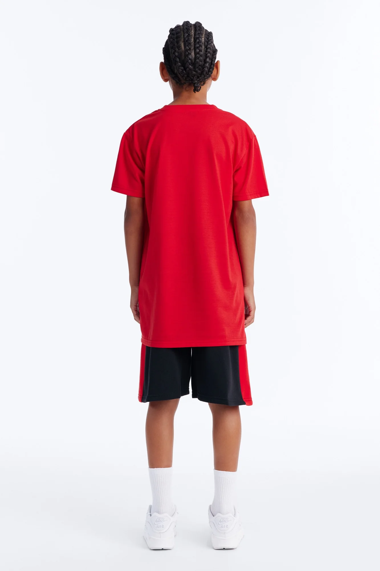 Mini Future GOAT Short Set - Red/Black - Image 3