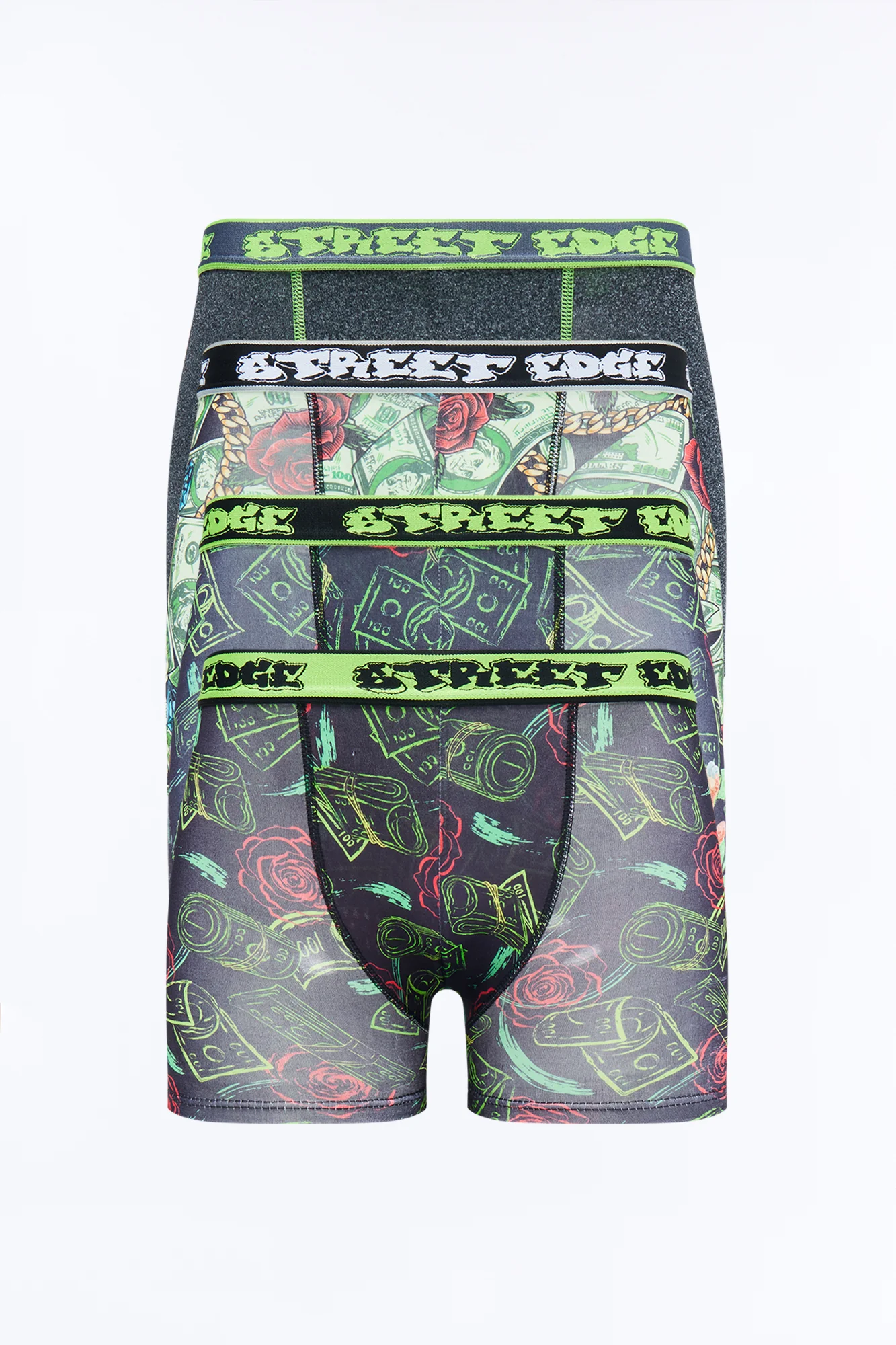 Mini Getting Money Boxer 4 Pack - Black/combo