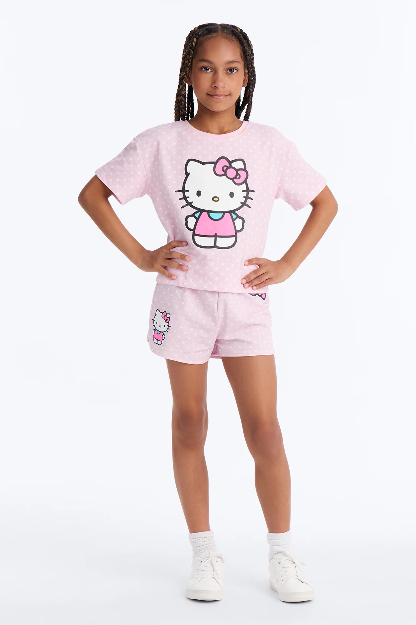 Mini Hello Kitty Totally Cute Short Set - Pink