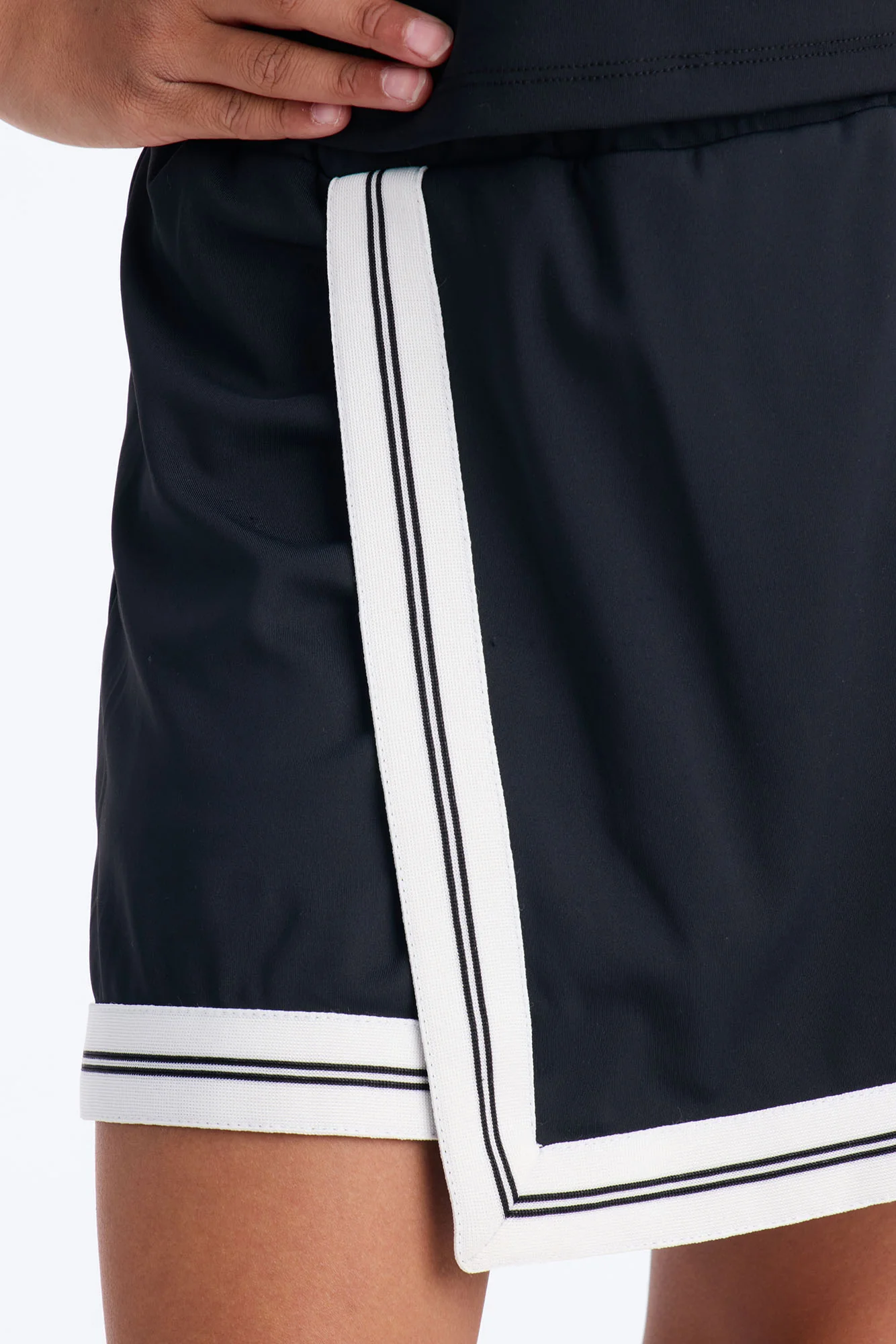 Mini Jade Active Skirt Set - Black - Image 3
