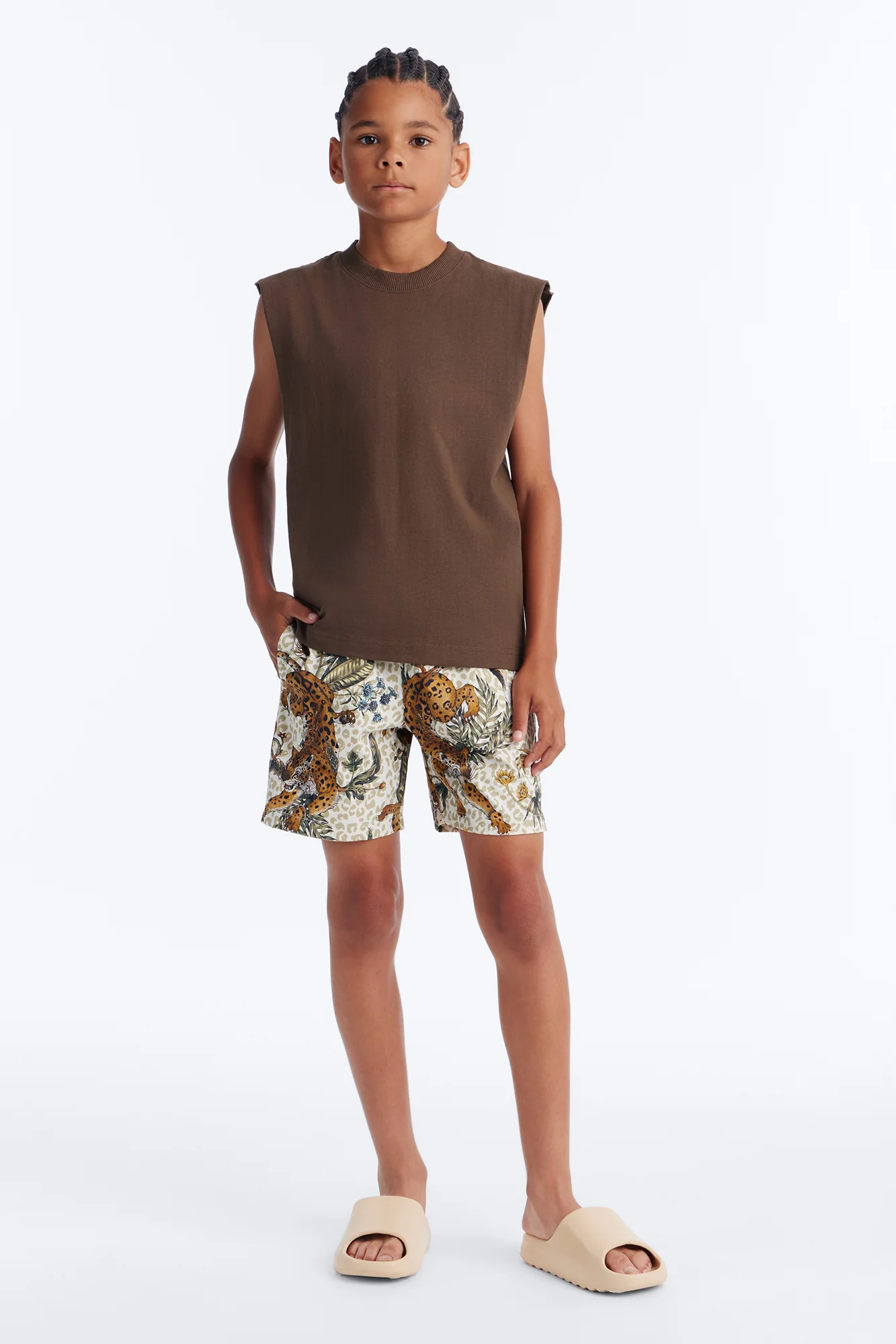 Mini Jungle Cruise Swim Trunk - Multi Color - Image 2