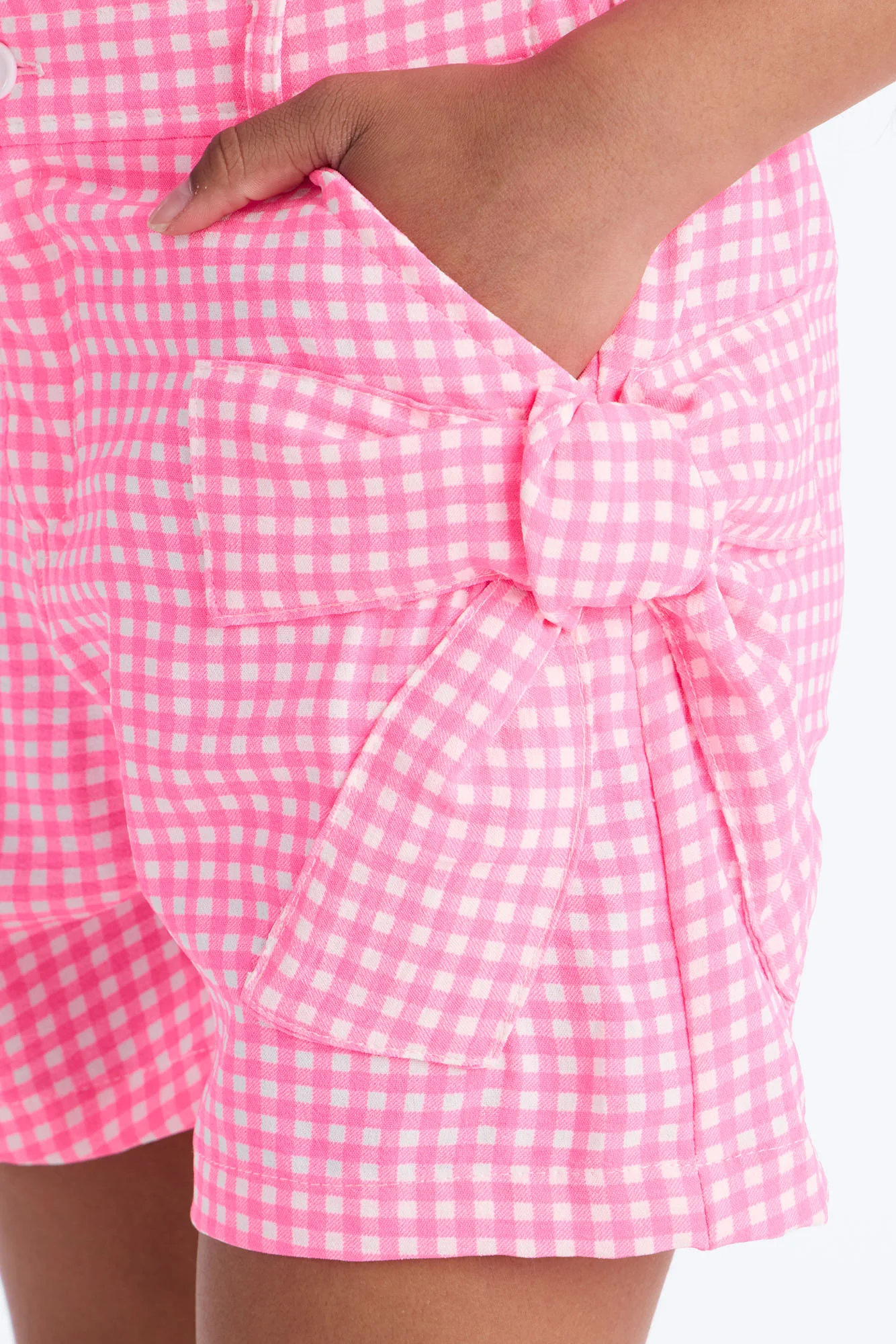 Mini Just Can't Wait Short Set - Pink - Image 3