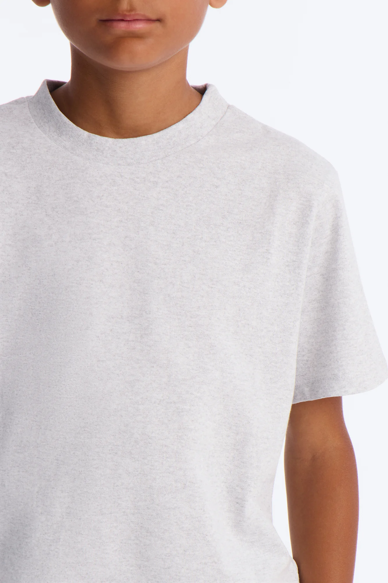 Mini Just The Right Time Short Sleeve Tee - Grey - Image 3