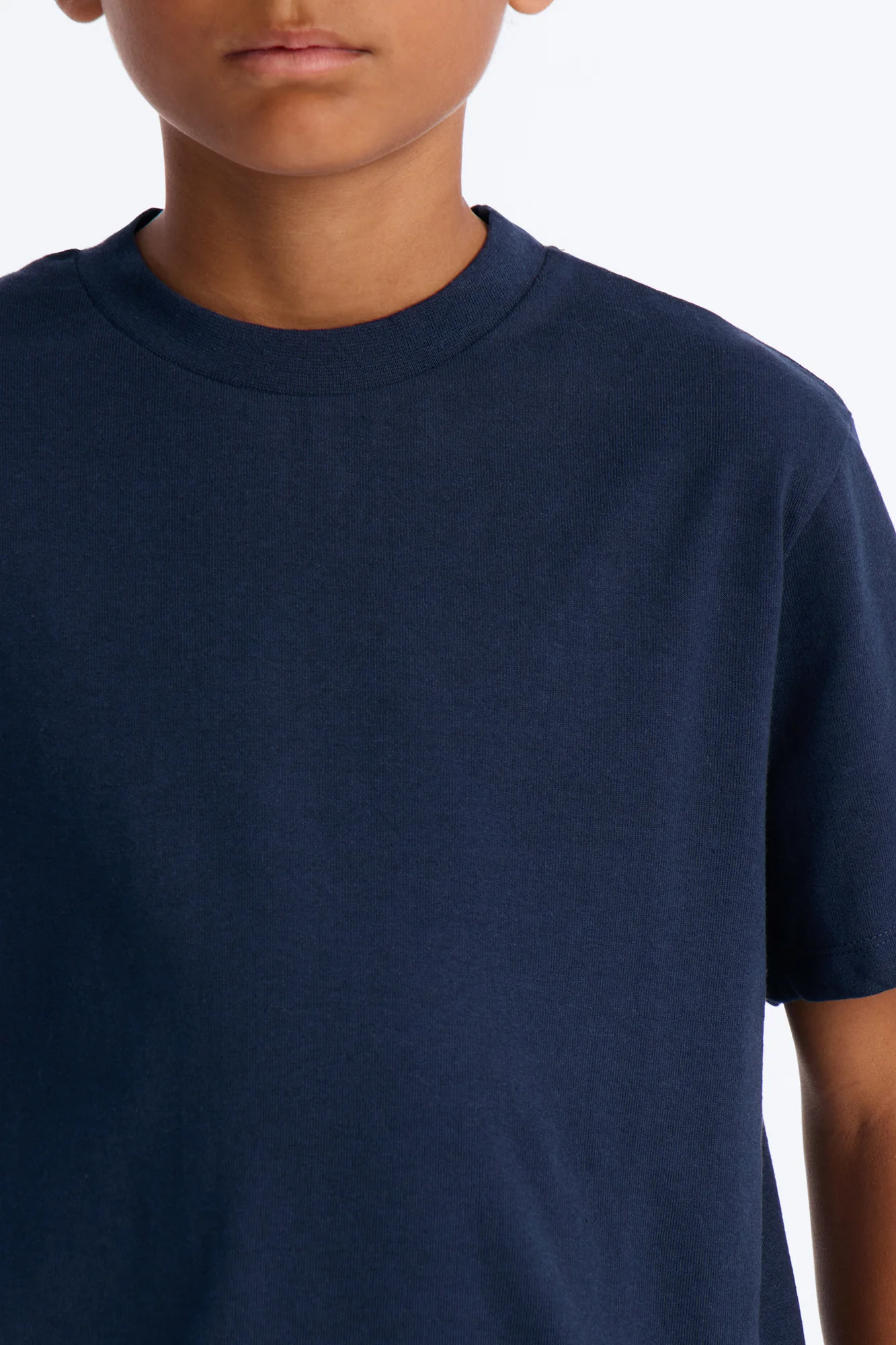 Mini Just The Right Time Short Sleeve Tee - Navy - Image 3