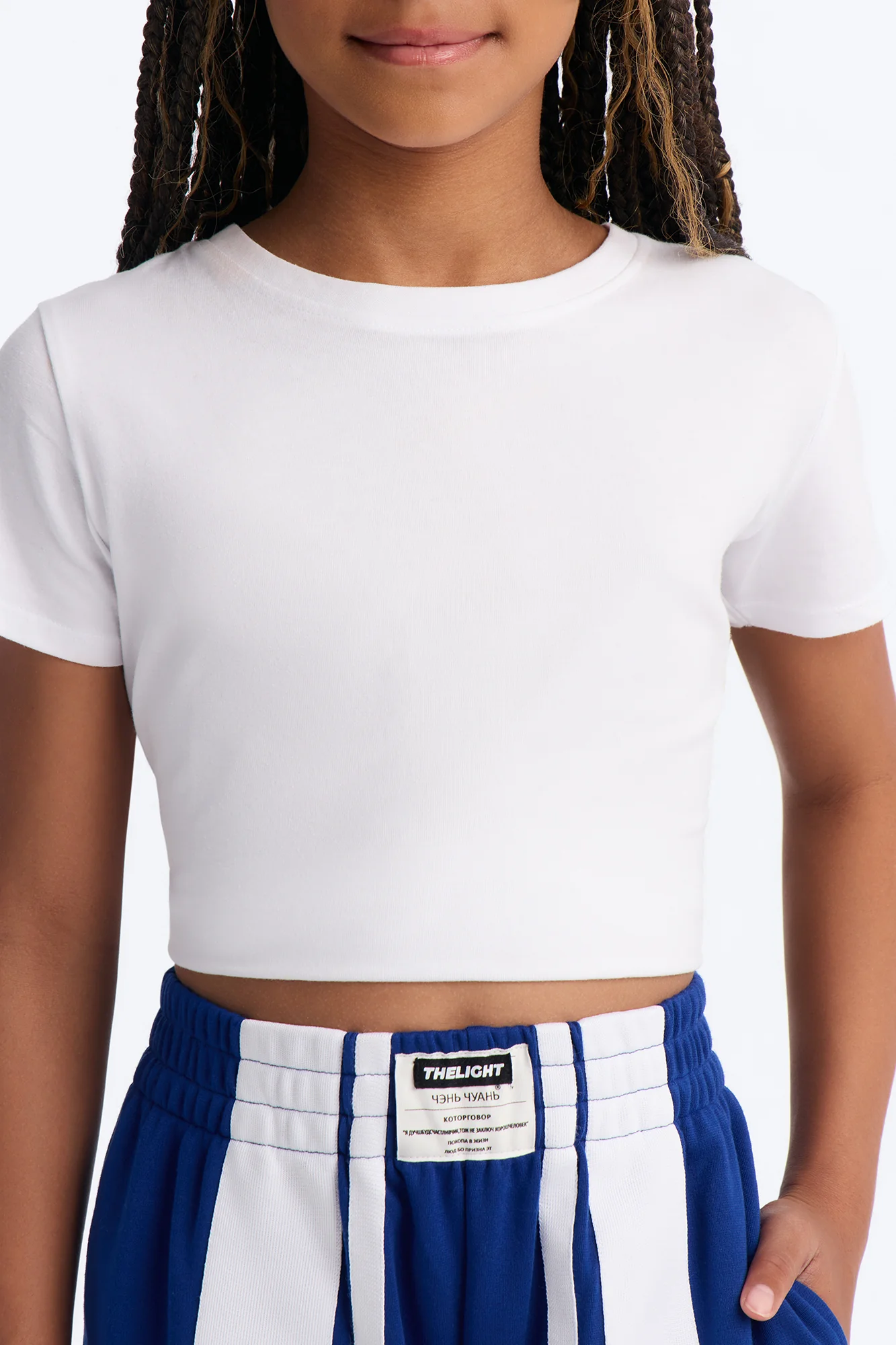 Mini Leyla Boxer Pant - Royal - Image 3