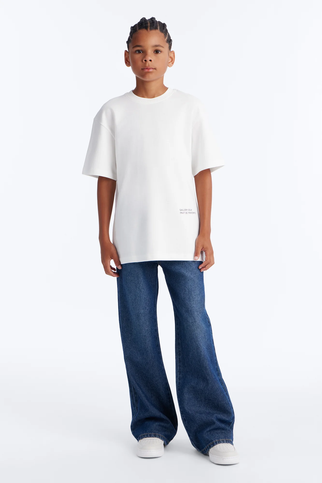 Mini Life Is So Simple Short Sleeve Tee - White - Image 3