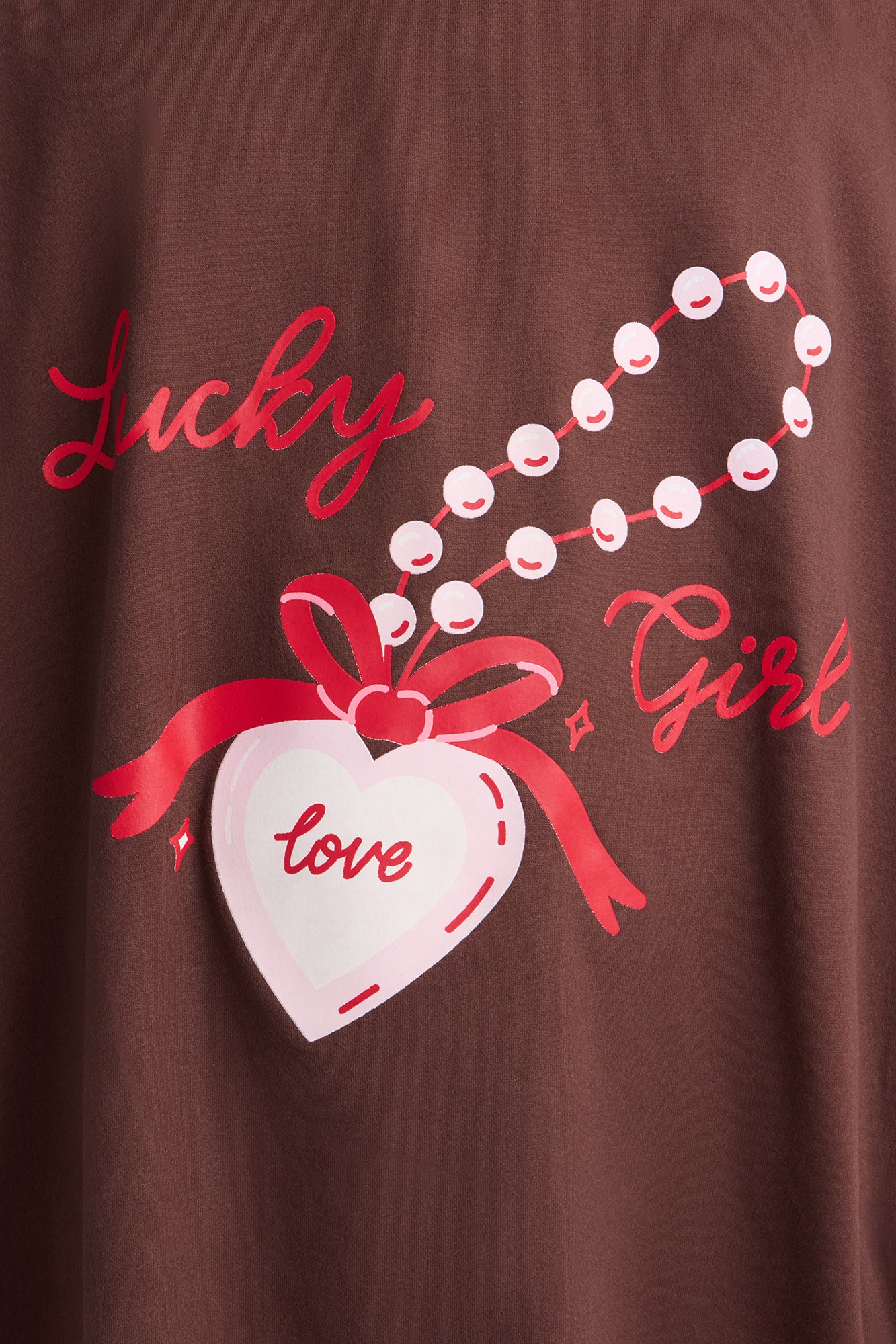 Mini Lucky Girl Legging Set - Brown - Image 3