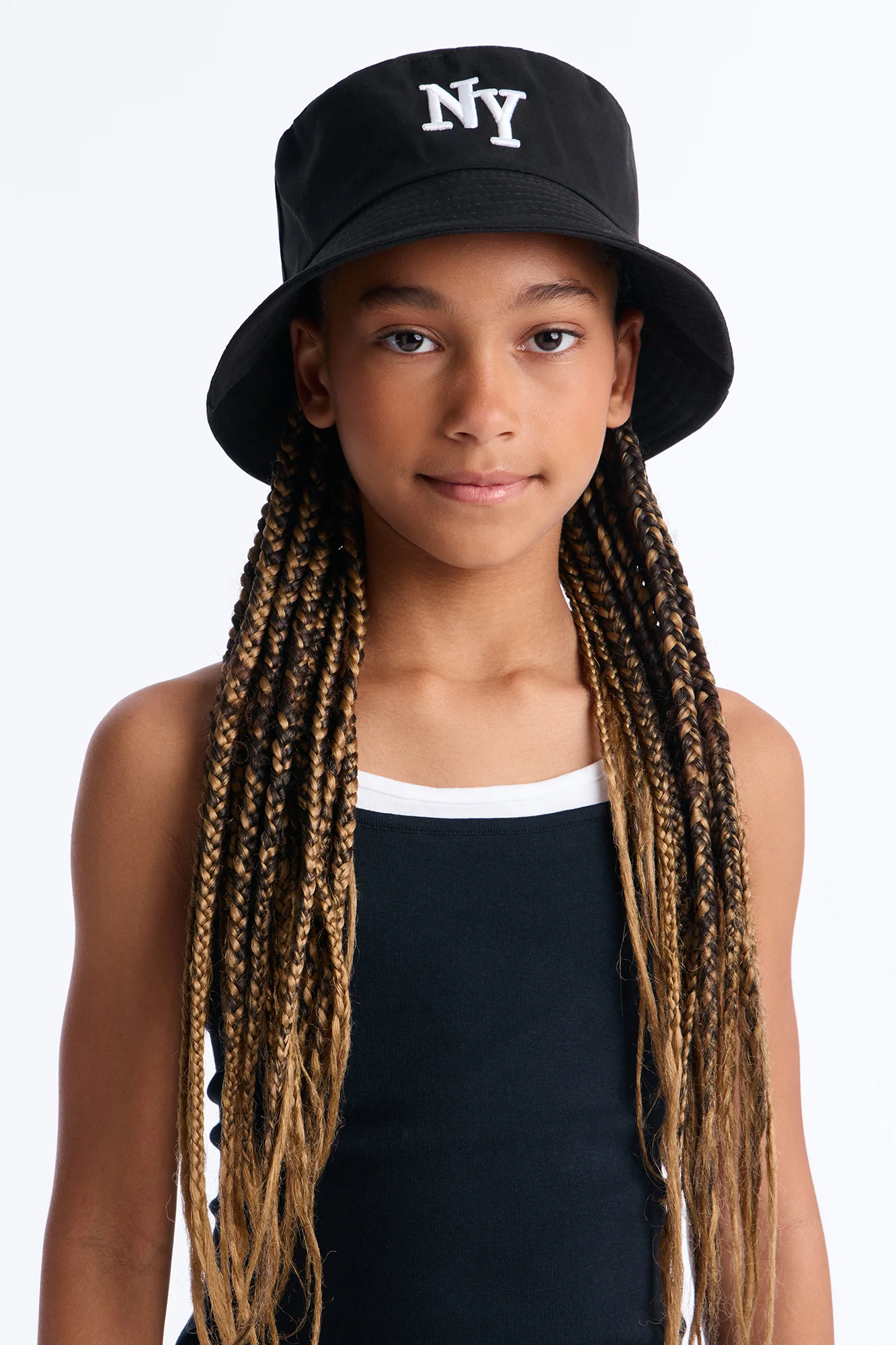 Mini NY's Best Bucket Hat - Black - Image 2