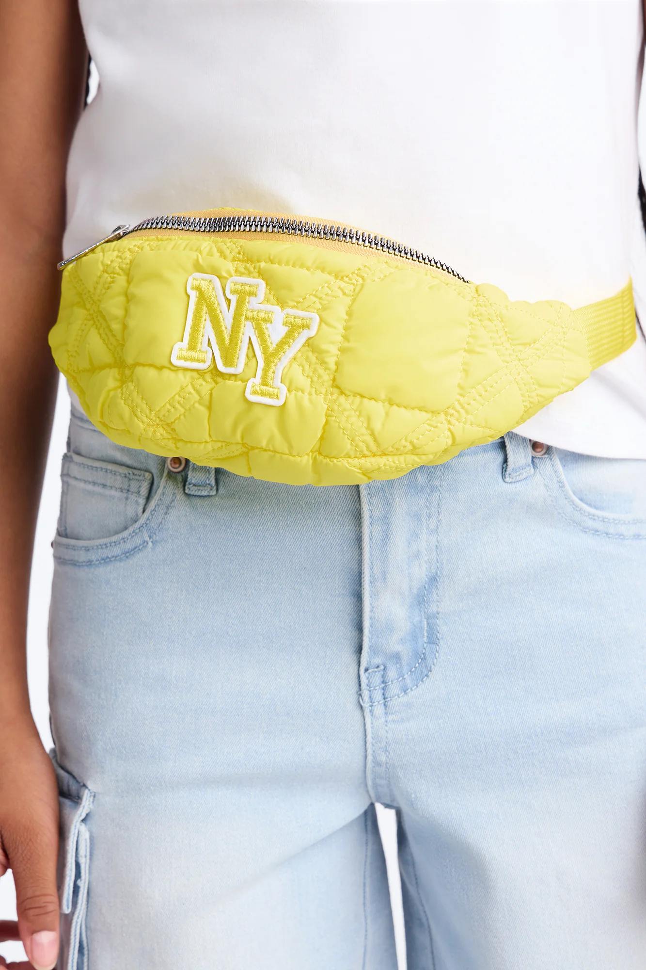Mini NY's Most Finest Fanny Pack - Yellow