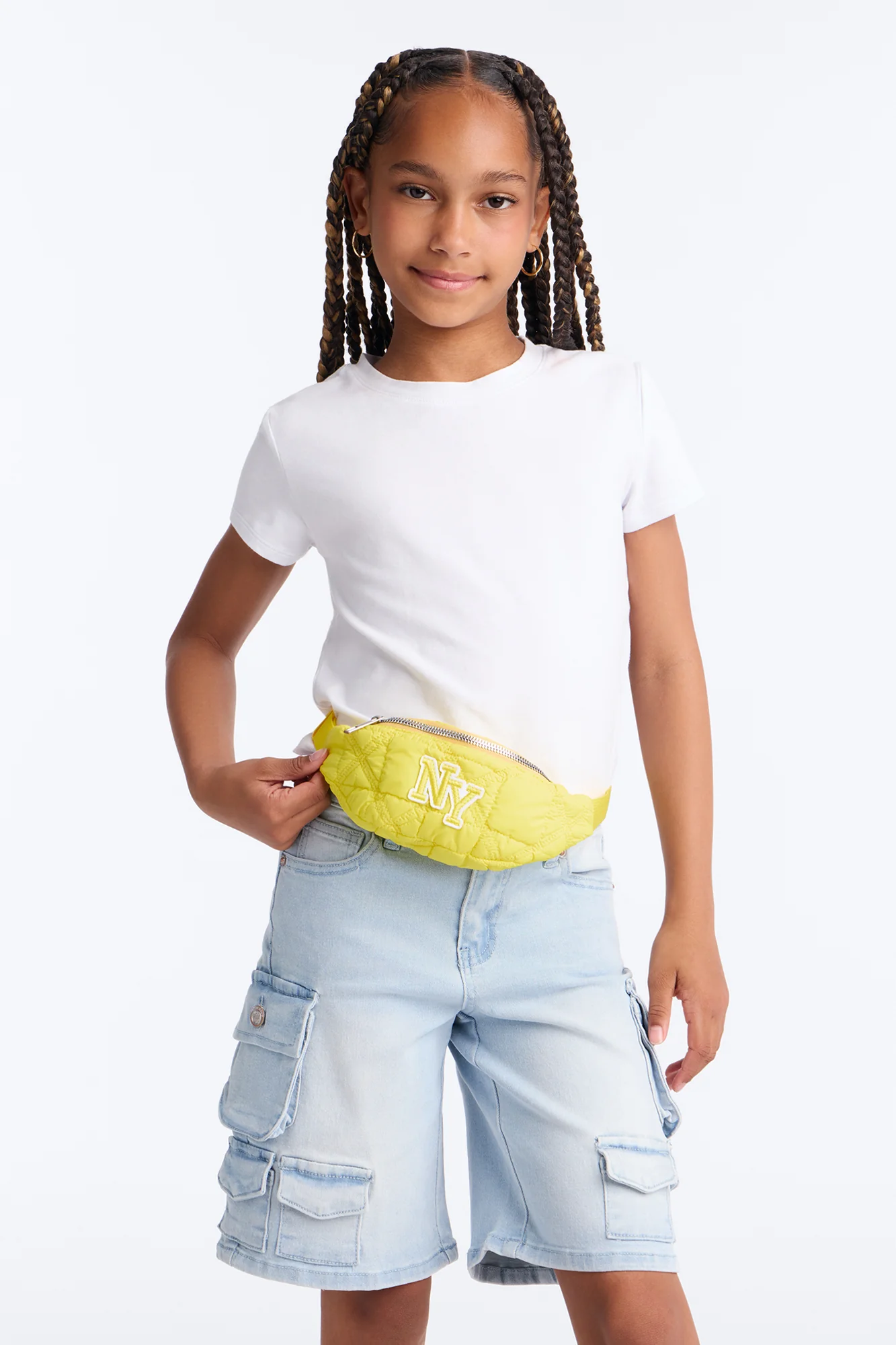 Mini NY's Most Finest Fanny Pack - Yellow - Image 2