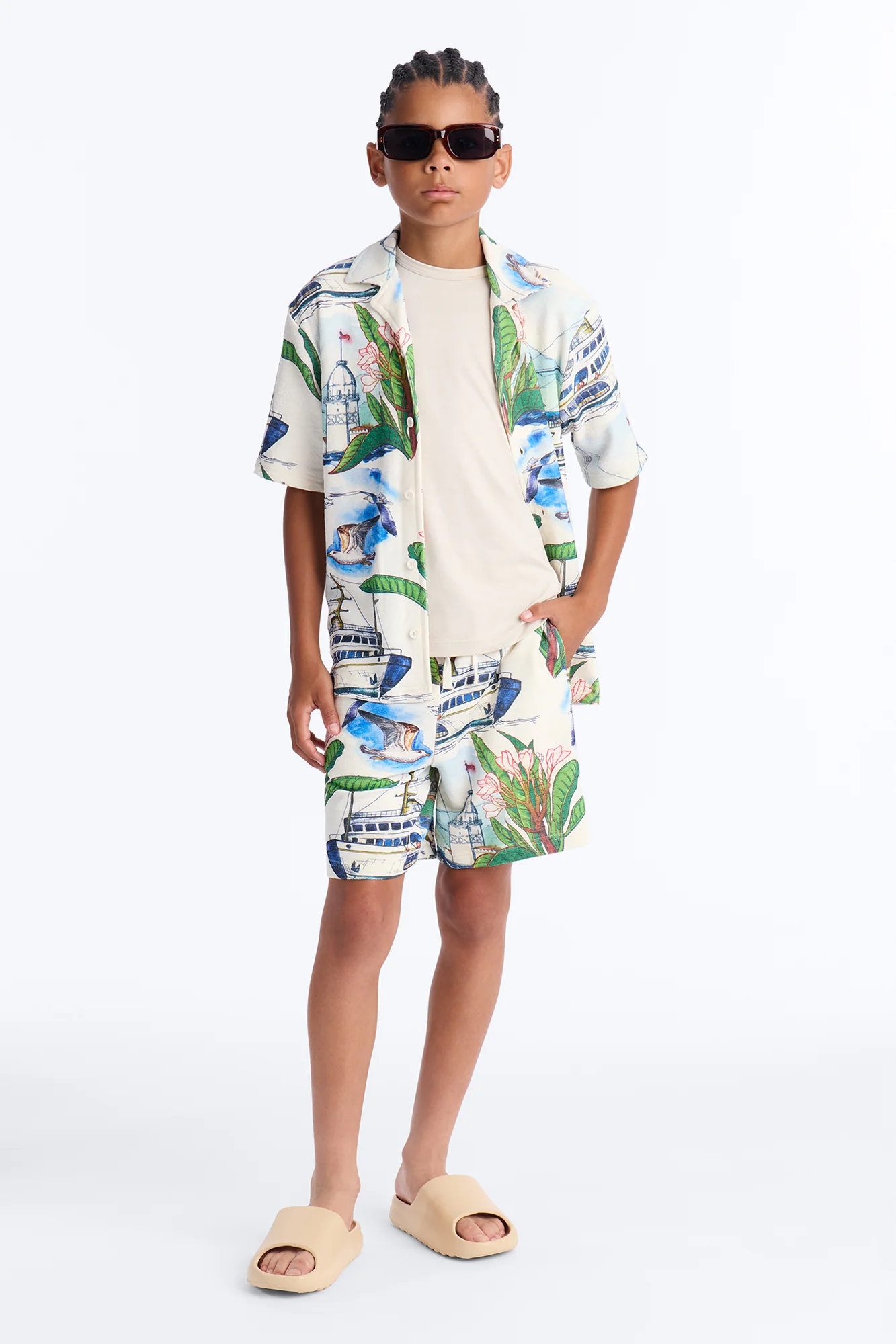 Mini Relaxed Portofino Vista Short - Multi Color