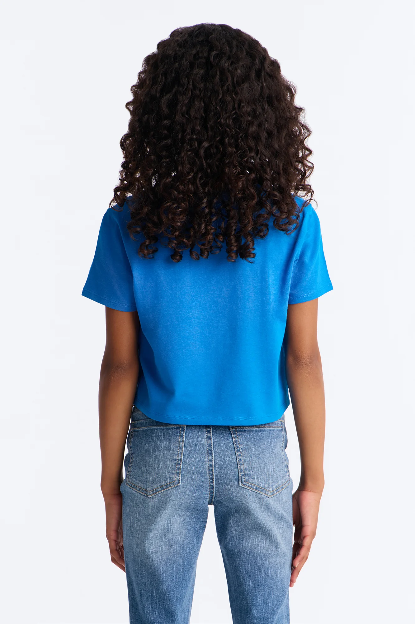 Mini Robin Crop Top - CobaltBlue - Image 3