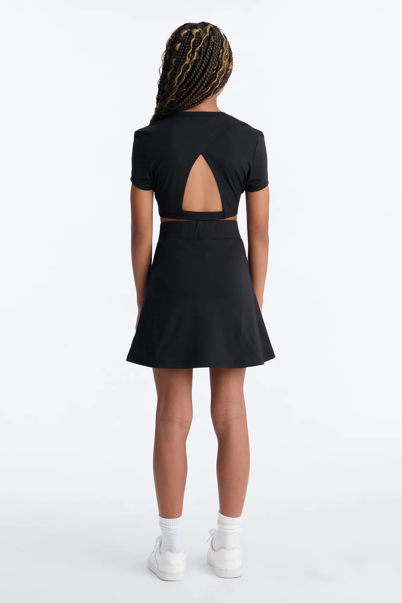 Mini Sandy Mini Skirt Set - Black - Image 4