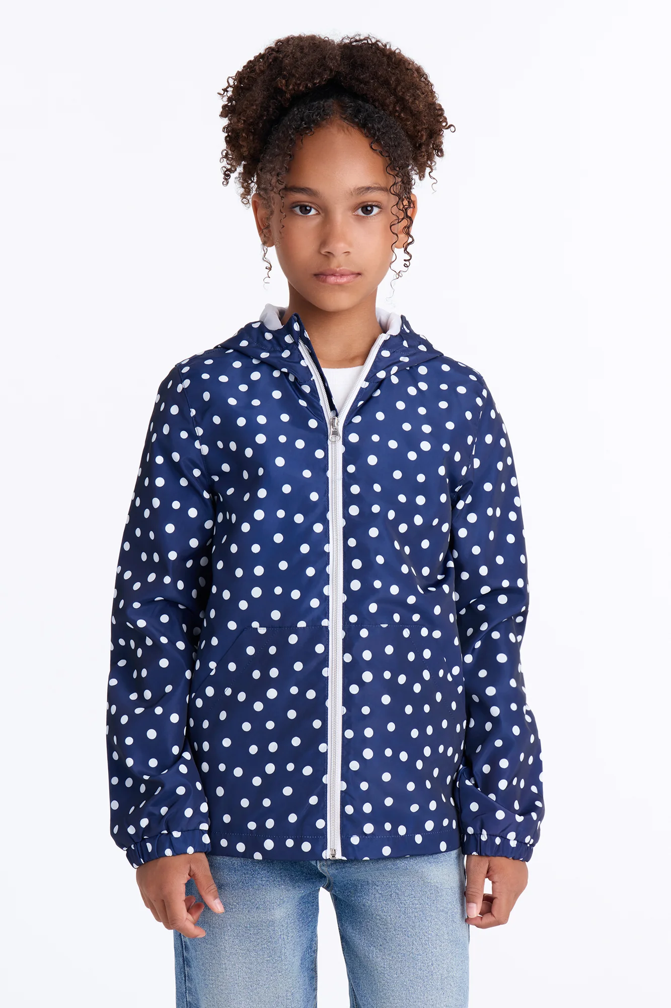 Mini Singing In The Rain Windbreaker Jacket - Blue/combo - Image 2