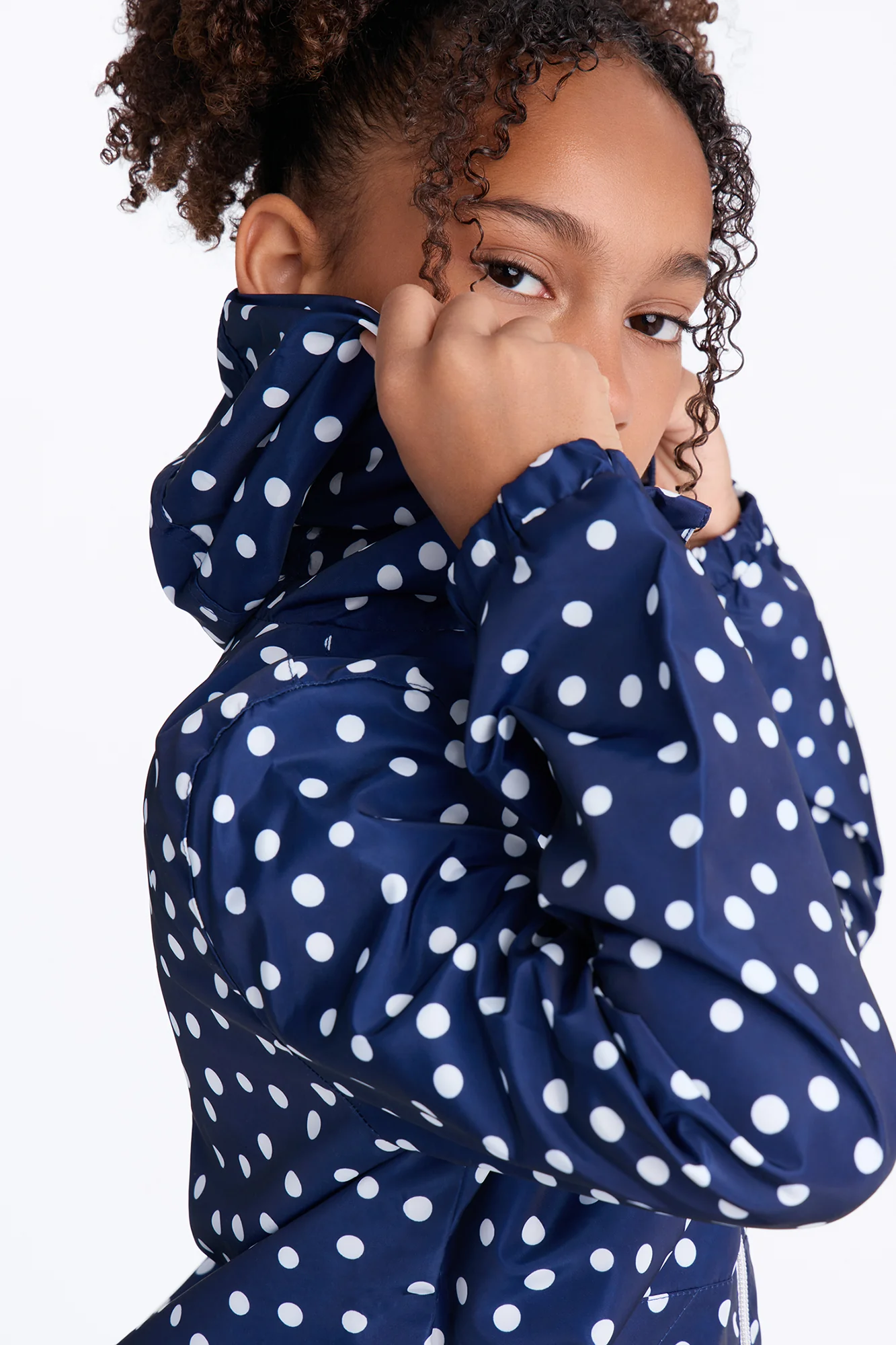 Mini Singing In The Rain Windbreaker Jacket - Blue/combo - Image 3