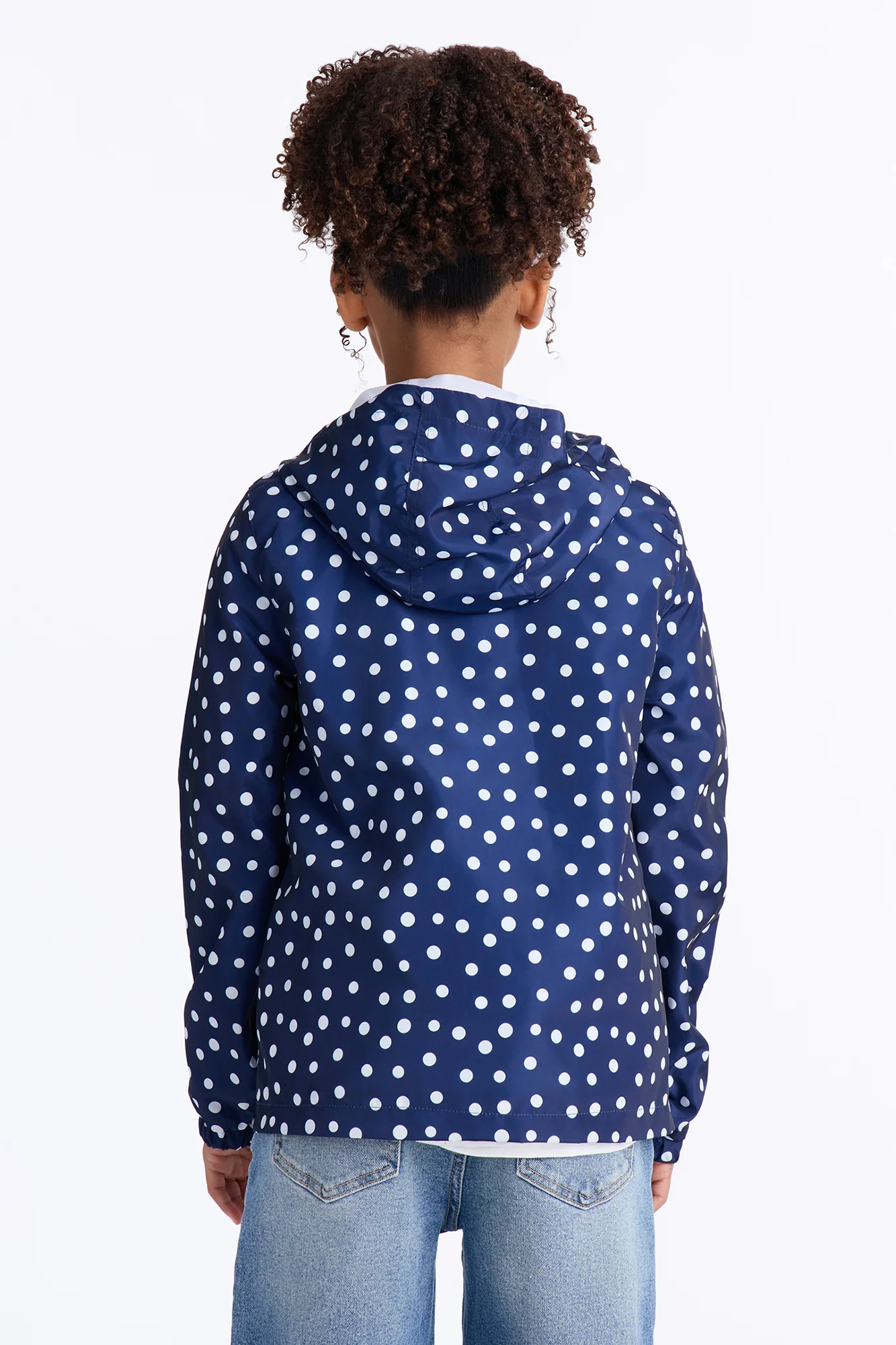 Mini Singing In The Rain Windbreaker Jacket - Blue/combo - Image 4