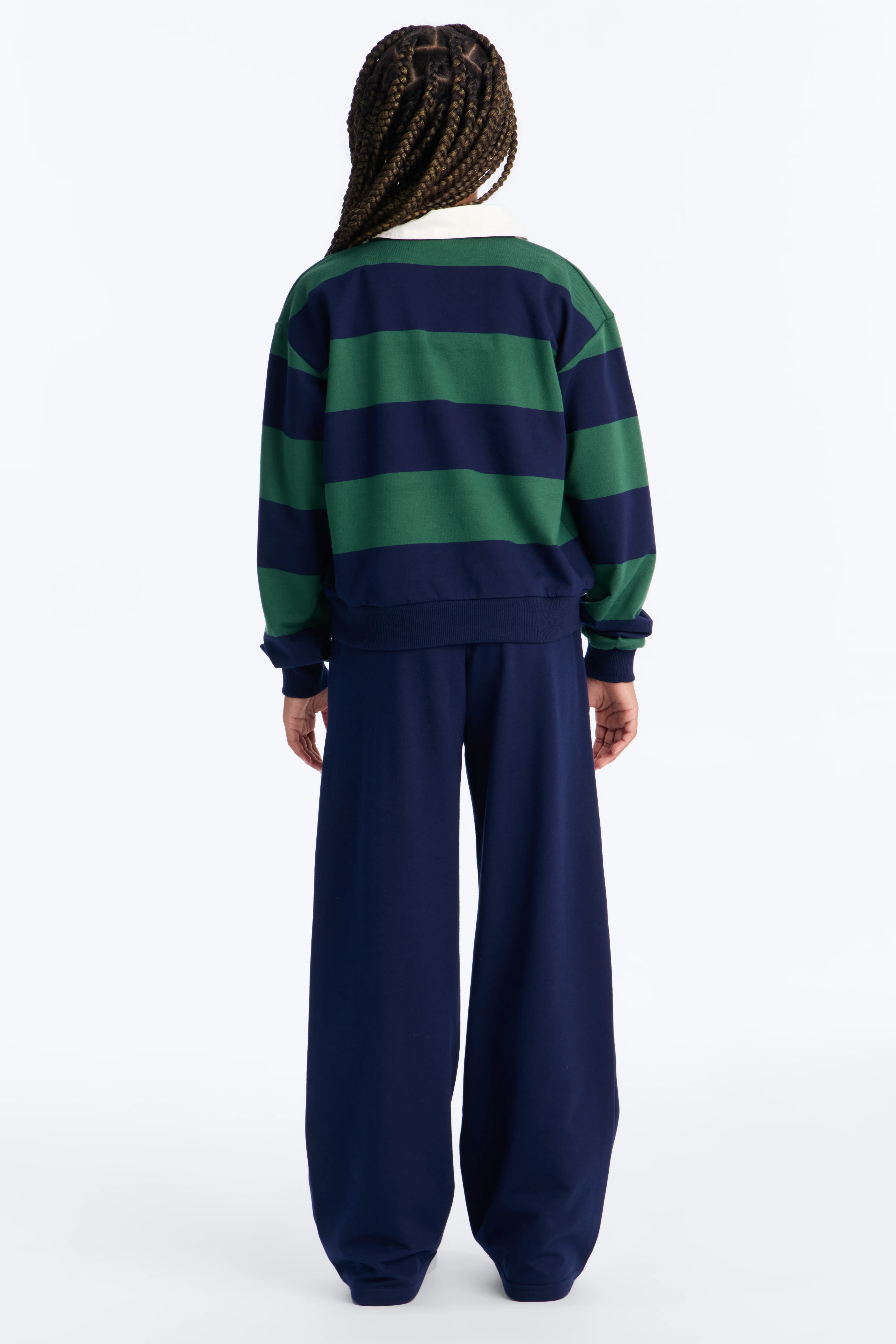 Mini Sporty Day Wide Leg Pant Set - Hunter - Image 3