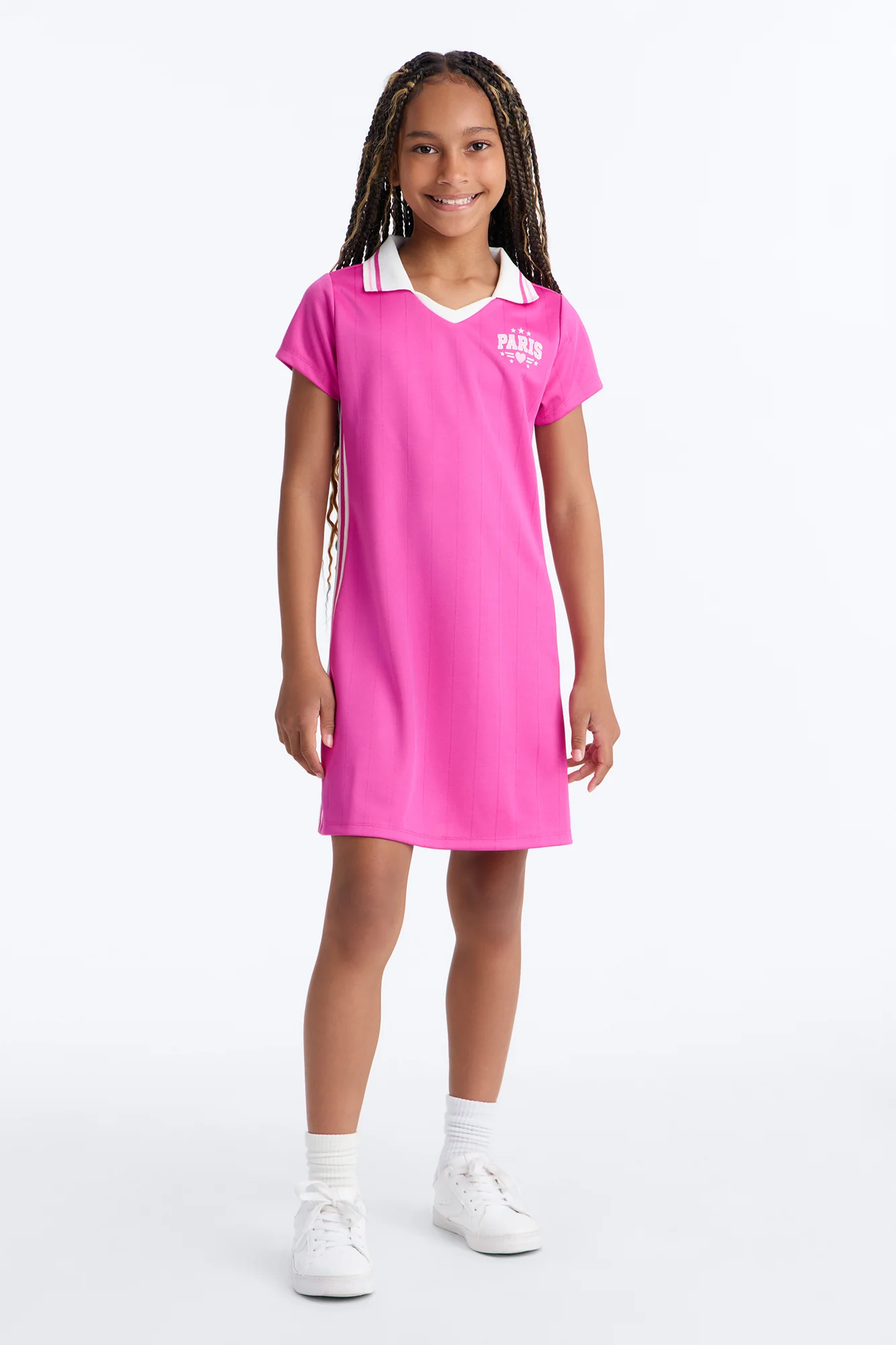 Mini Star Player Active Dress - Rose