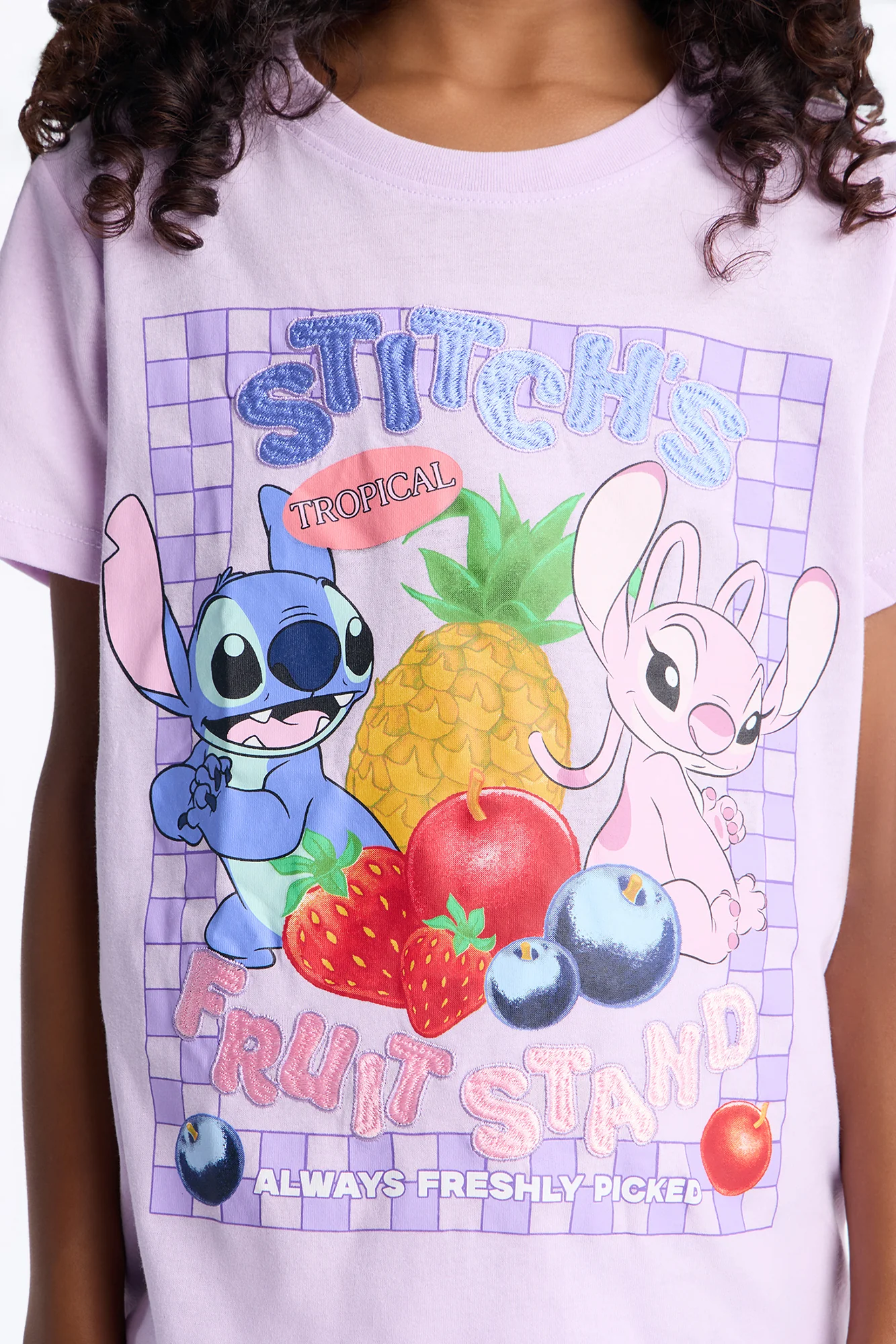 Mini Stitch's Smoothies Skort Set - Lavender - Image 3