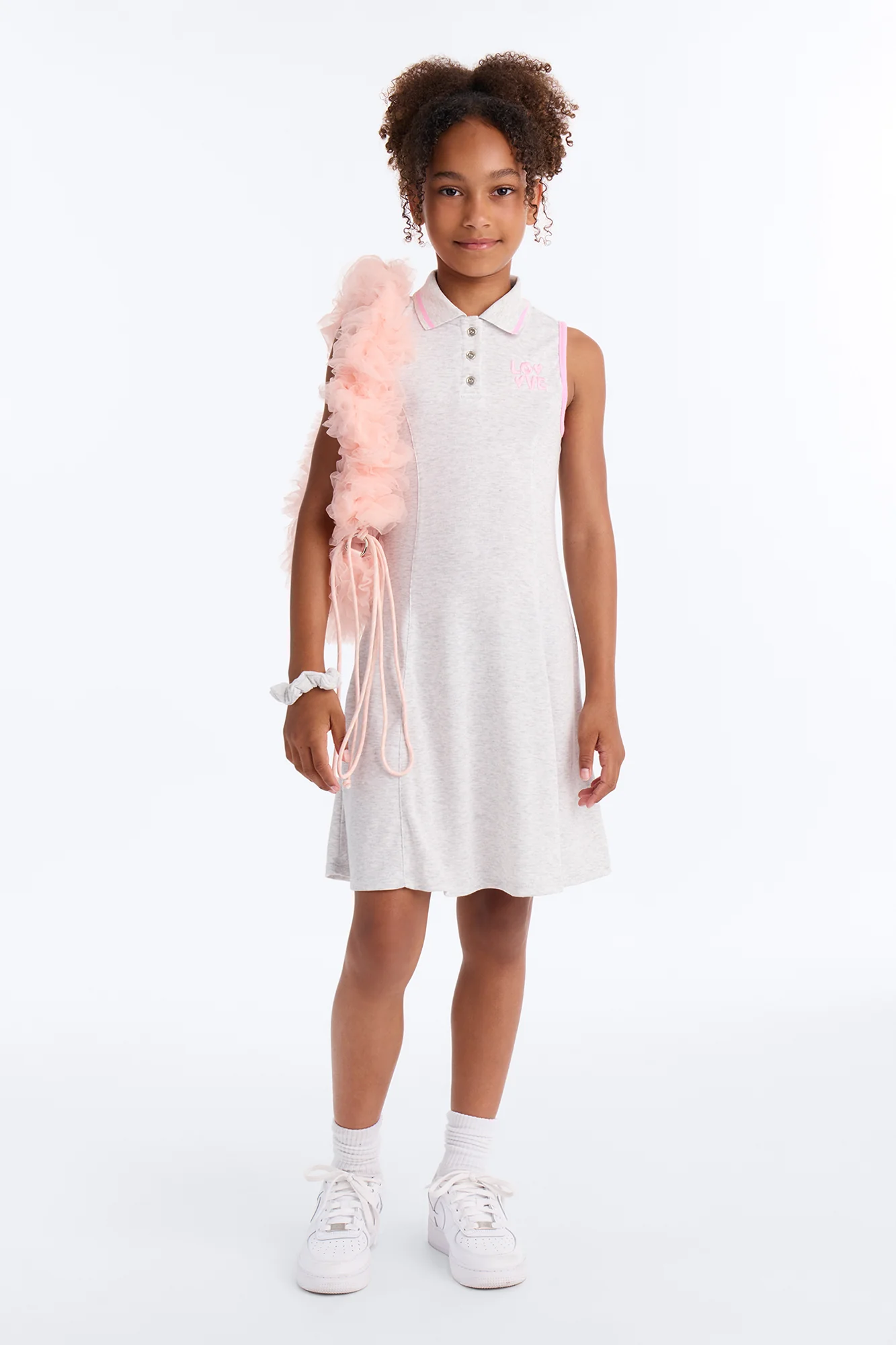 Mini Sure Of It Dress - Heather Grey