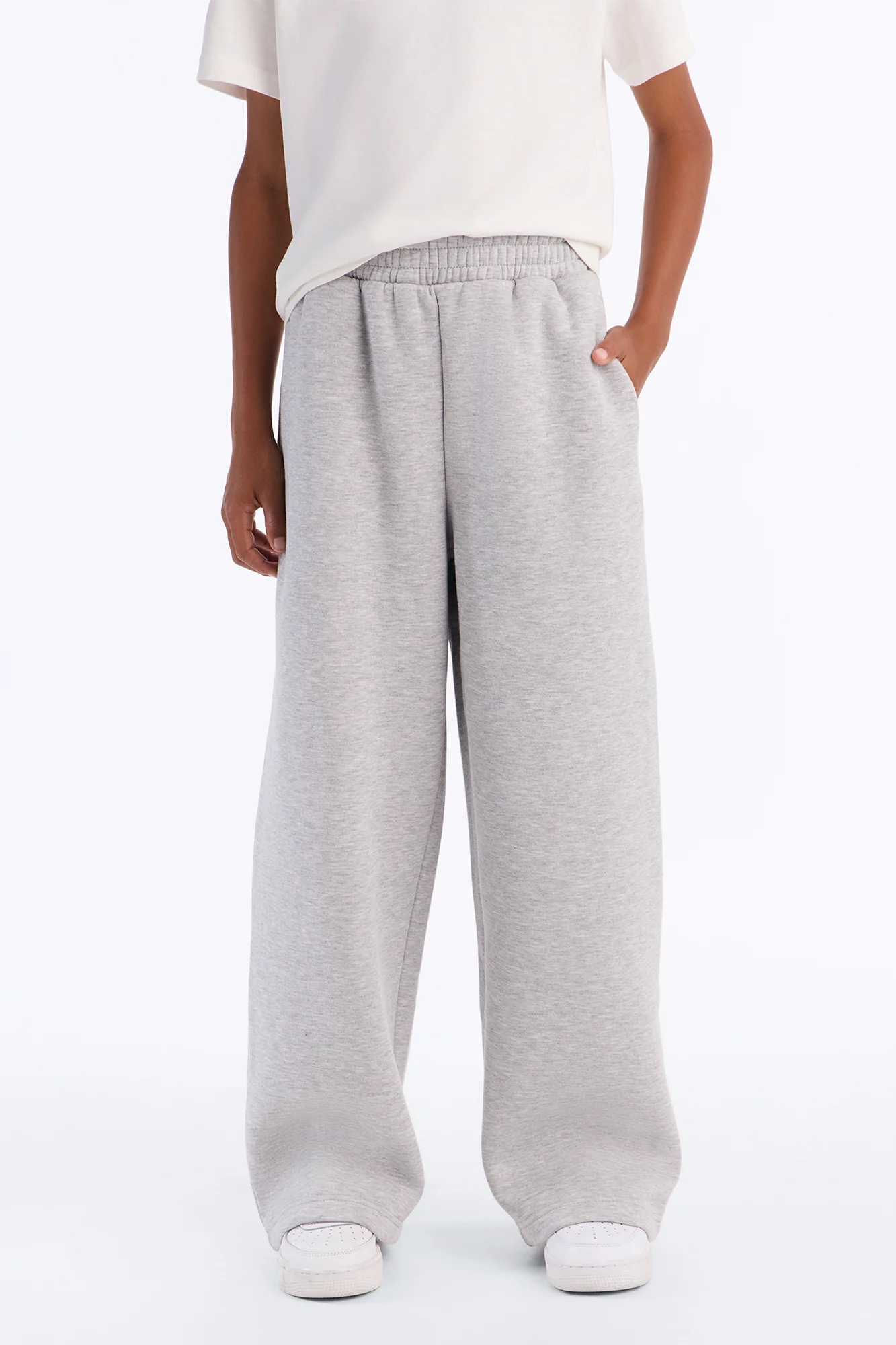 Mini Tyson Baggy Pants - Heather Grey