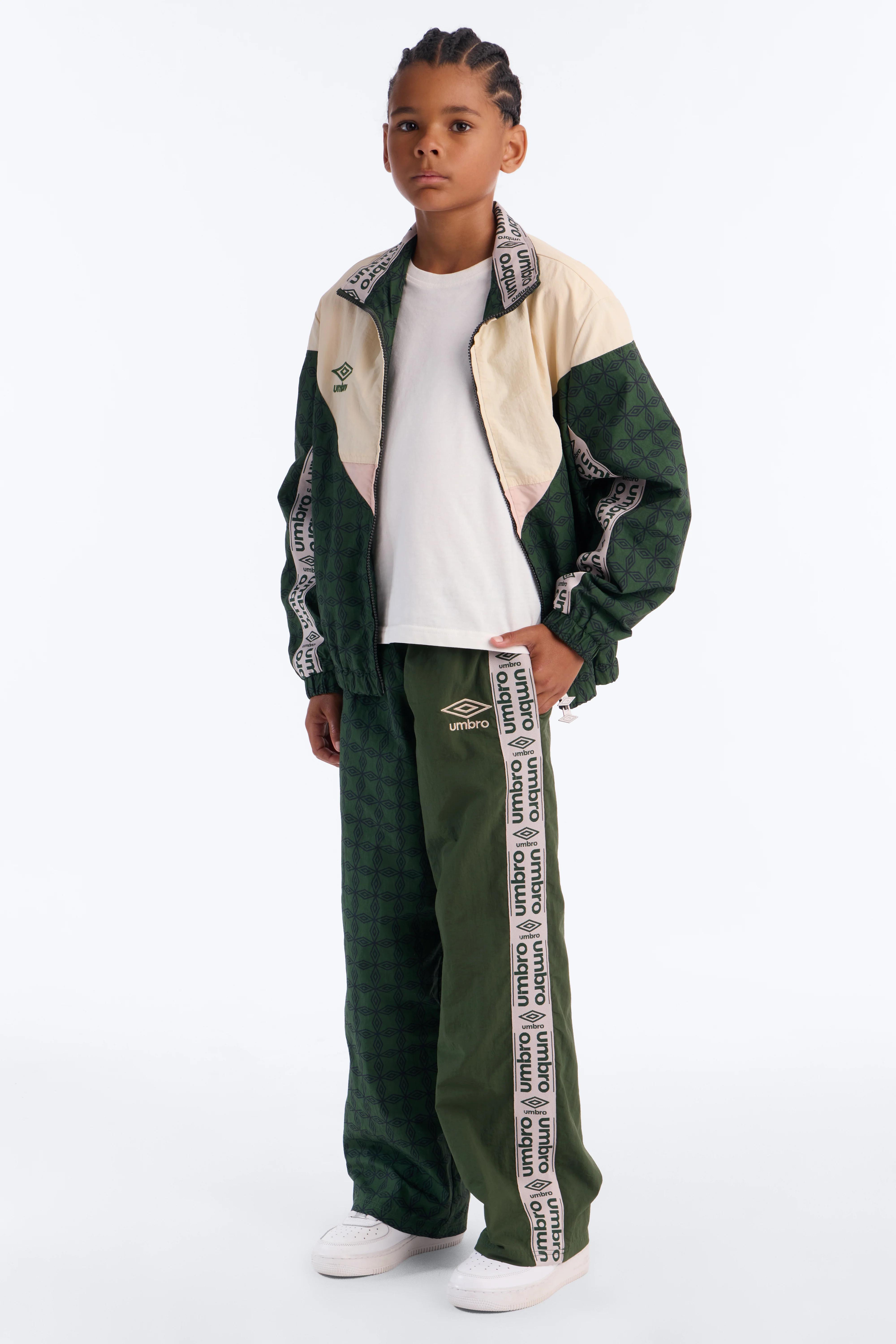 Mini Umbro Track Pant - Green