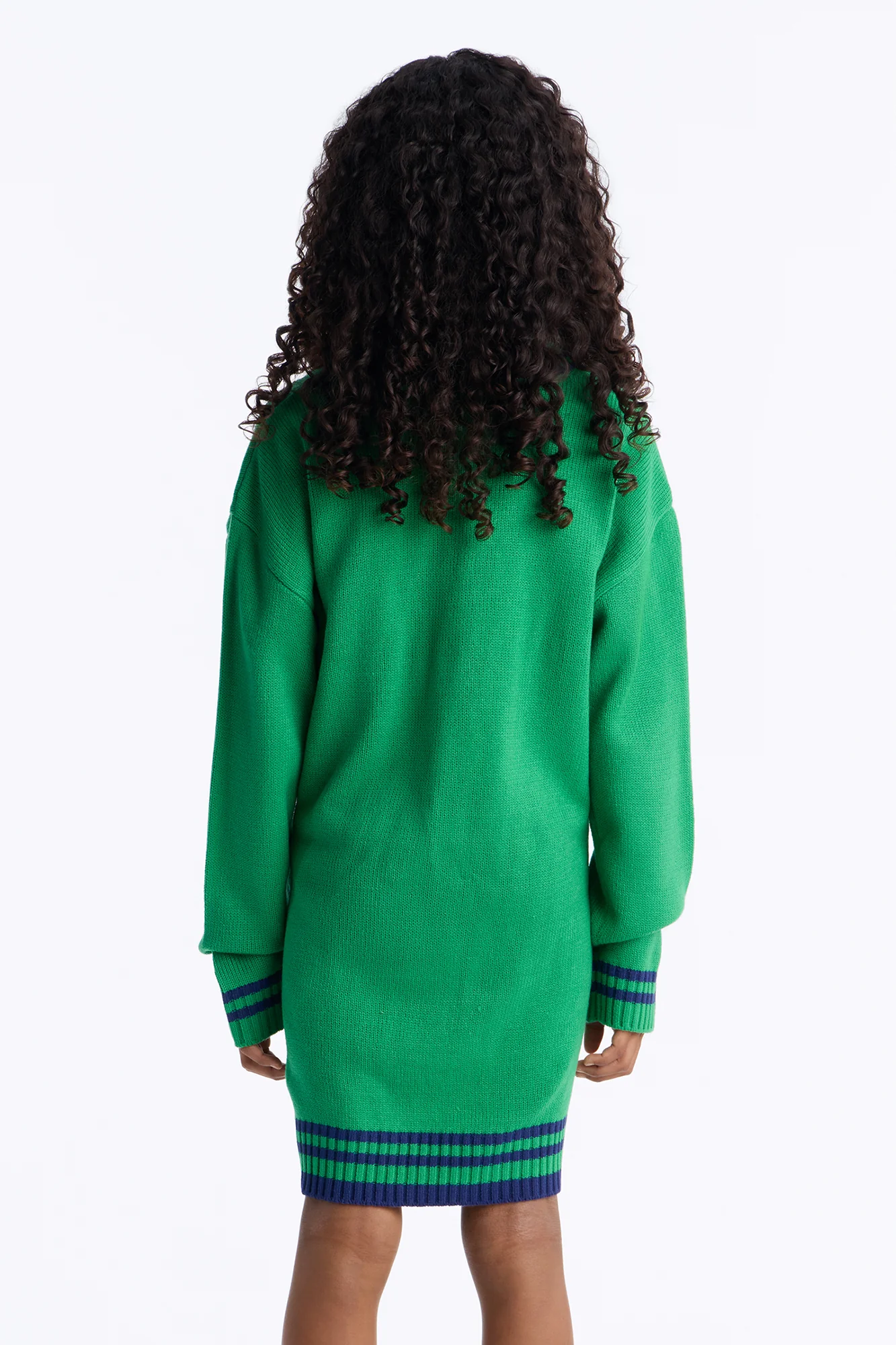 Mini Varsity Moment Mini Dress - Green - Image 4