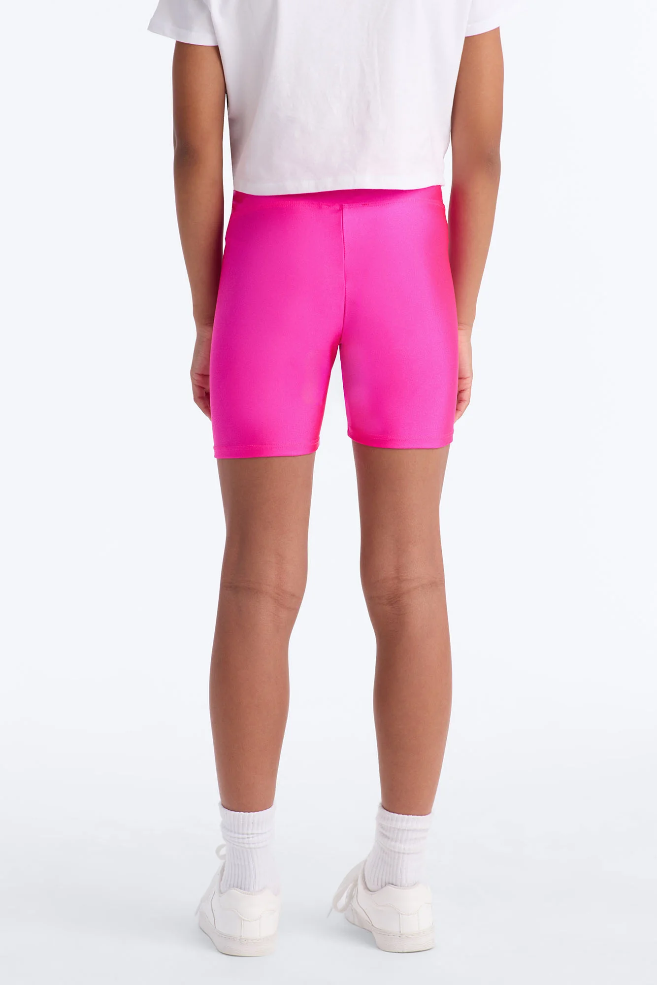 Mini Work It Girl Bike Short - Fuchsia - Image 3