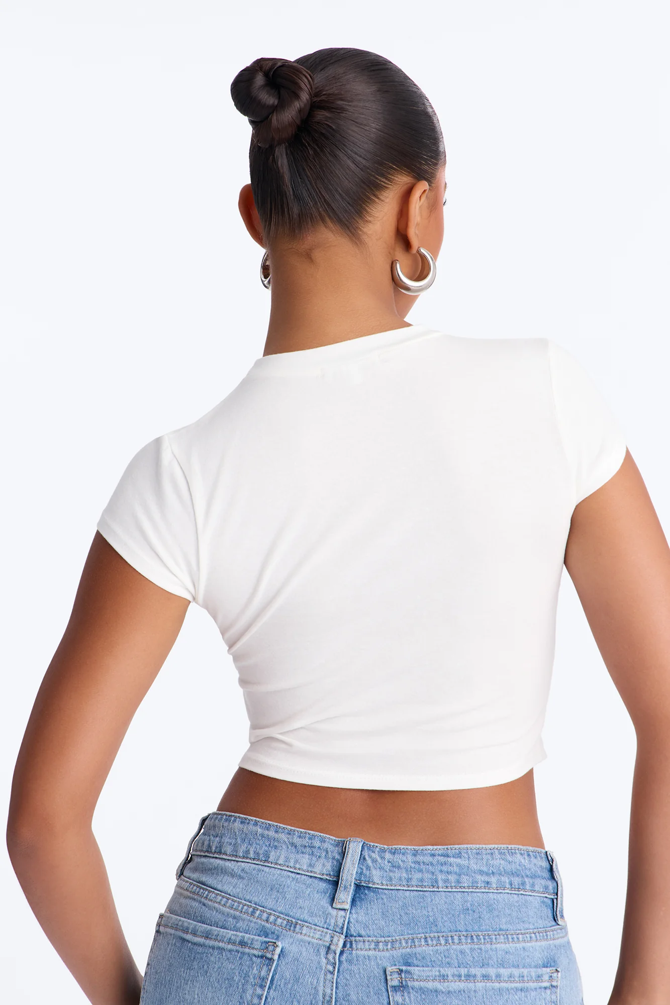 Miss America Baby Tee - White - Image 4