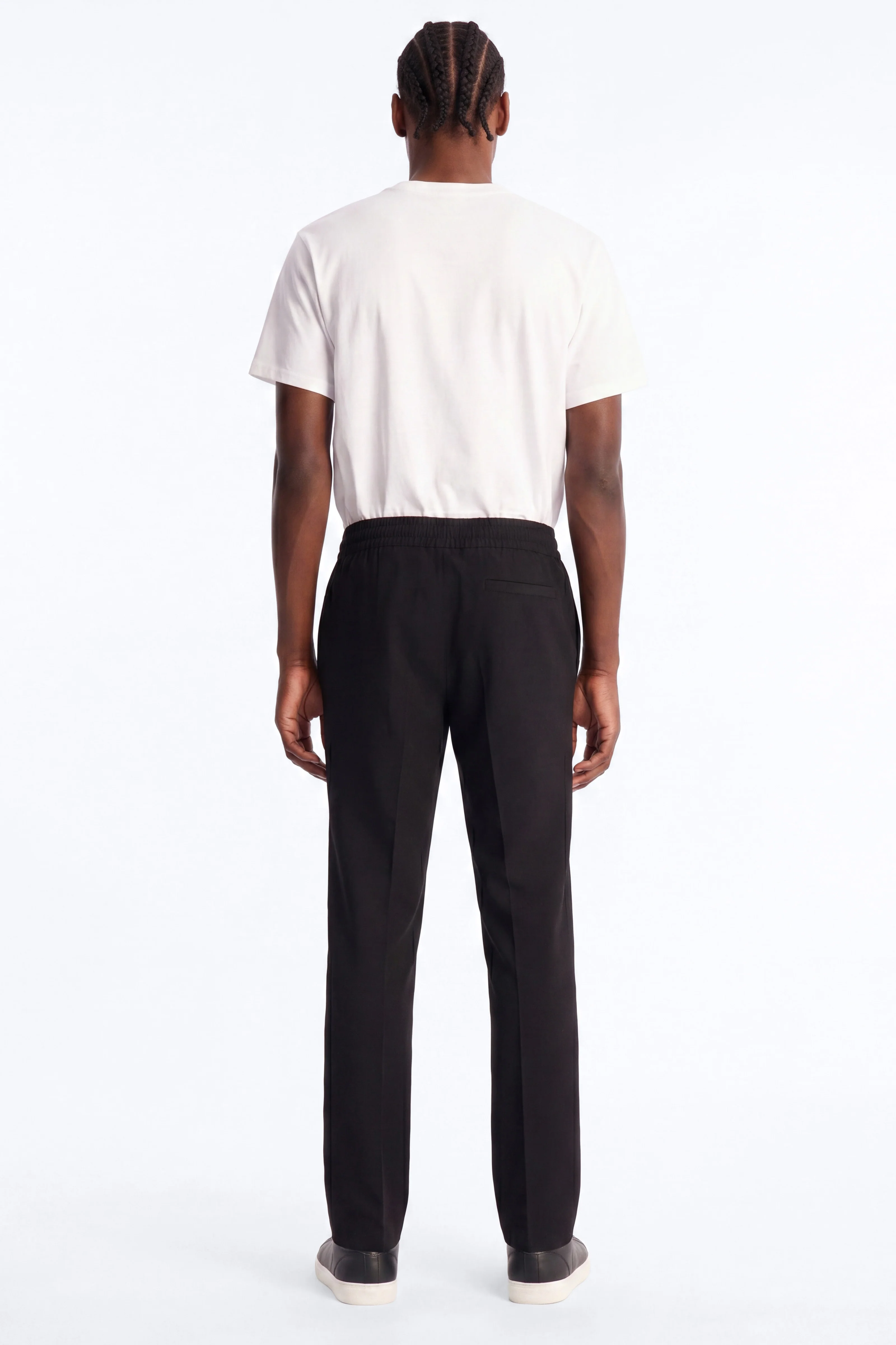 Modern Essential Slim Trouser - Black - Image 3