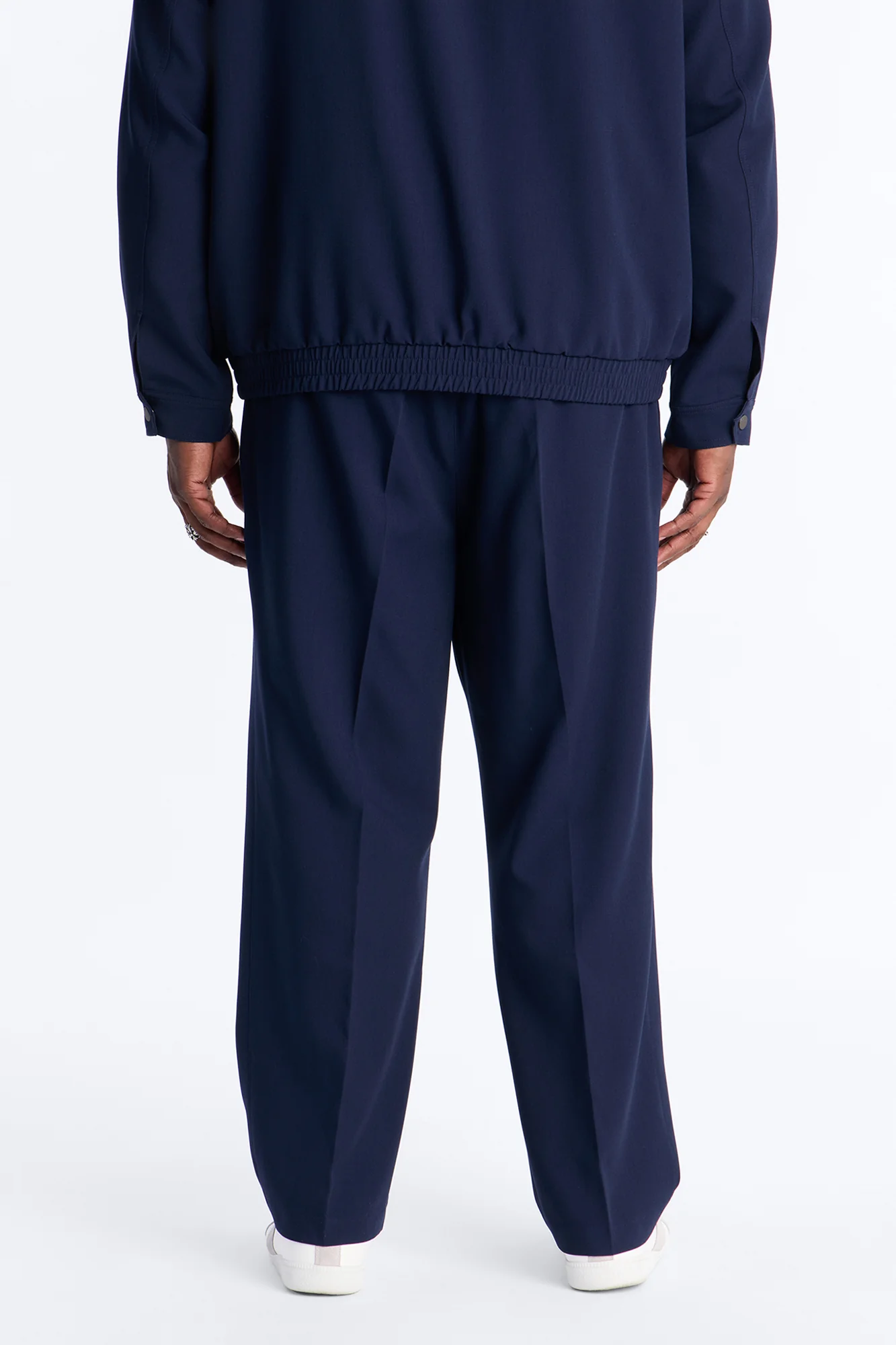Modern Essential Straight Trouser - Navy - Image 6