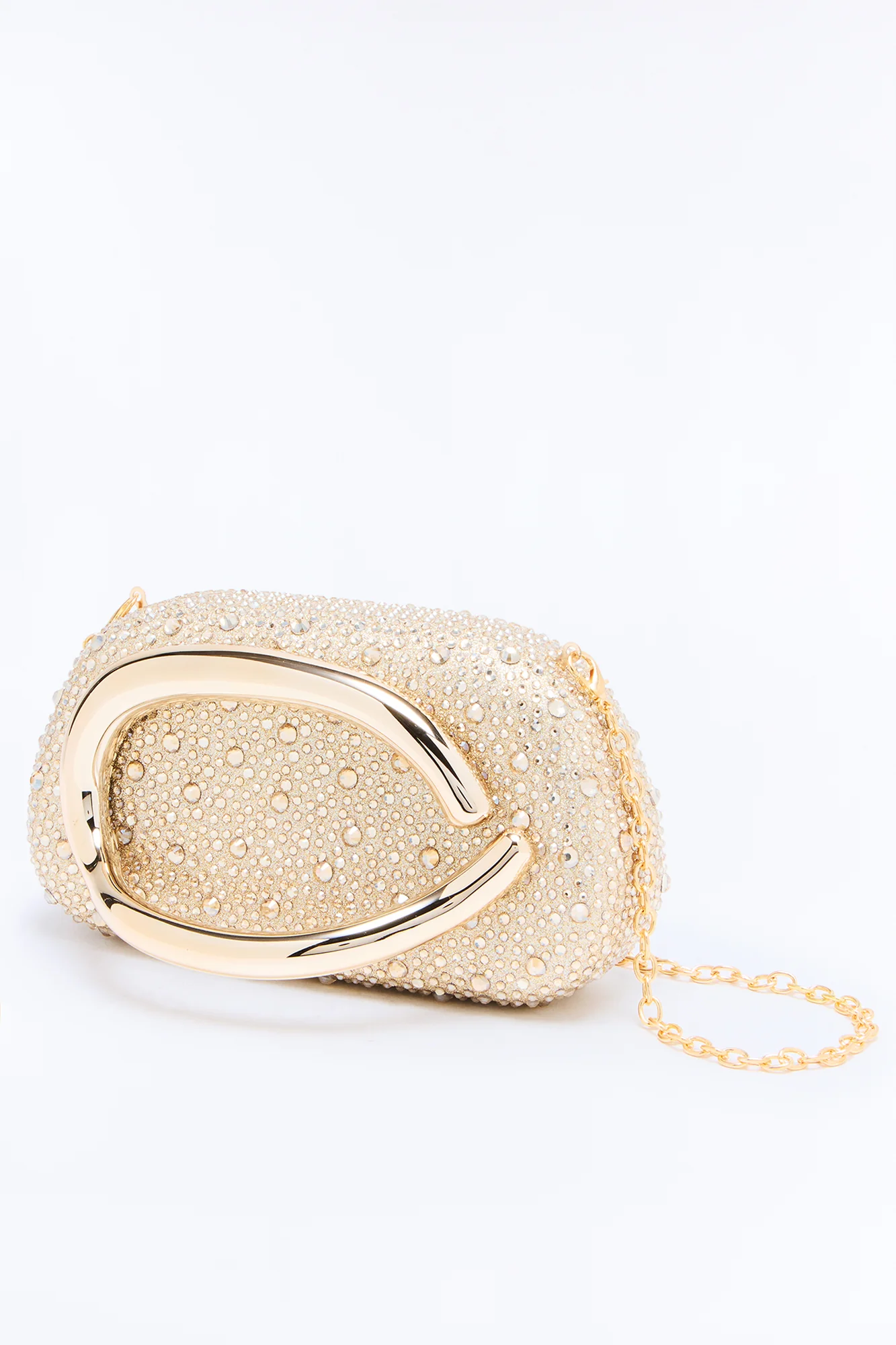 Most Modest Embellished Clutch - Gold - Image 4