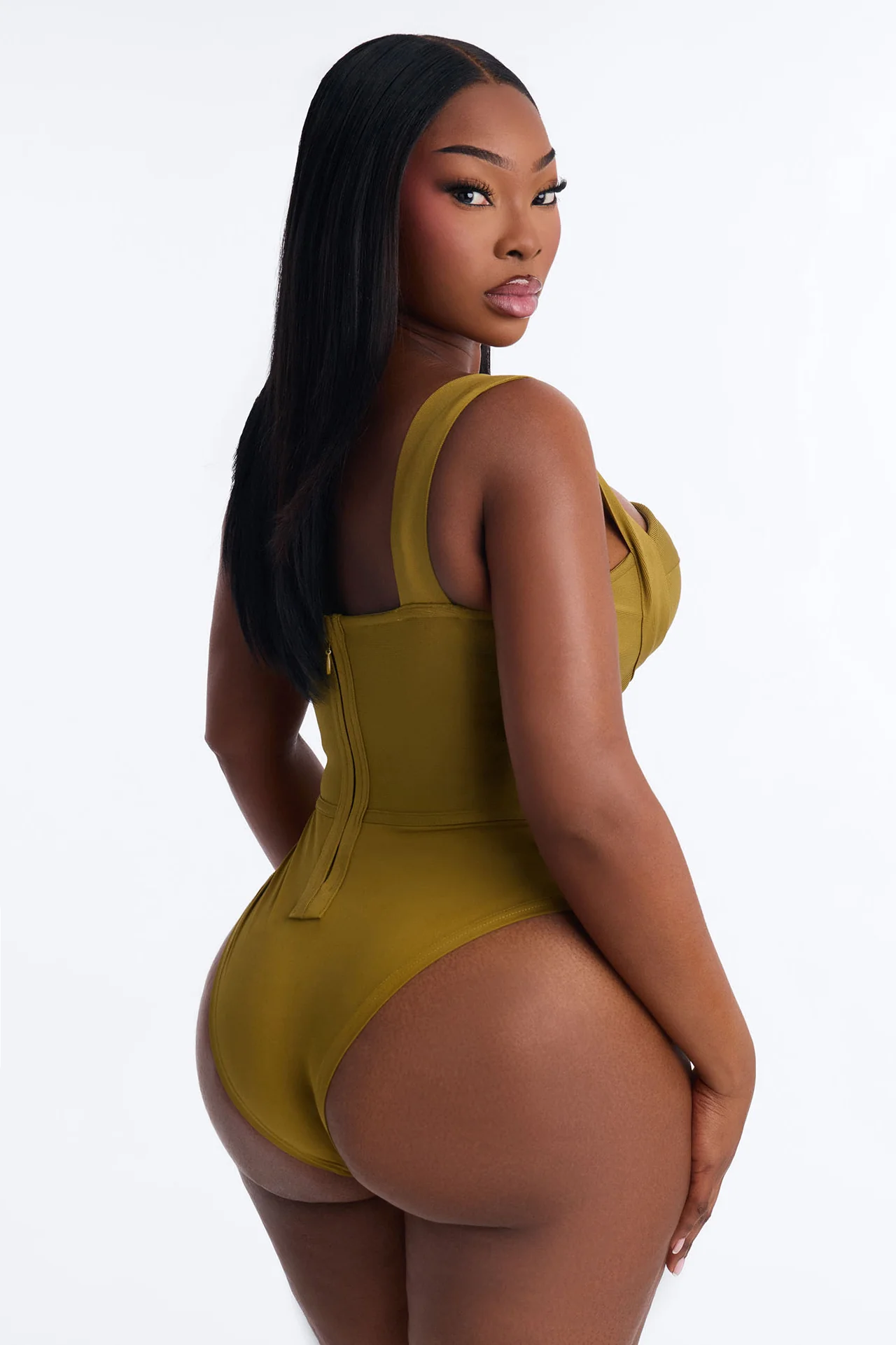 My Revenge Bandage Bodysuit - Olive - Image 9