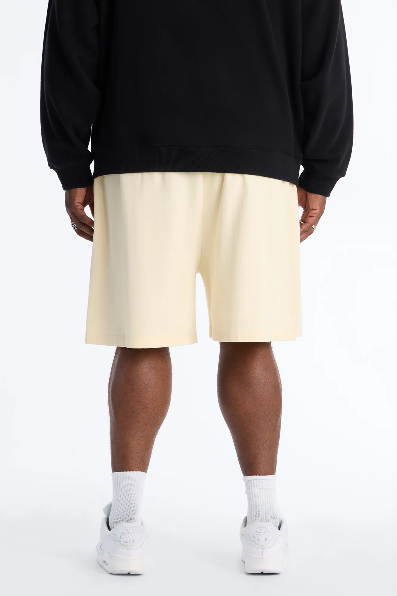 Natural Affinity Sweatshorts - Cream - Image 8