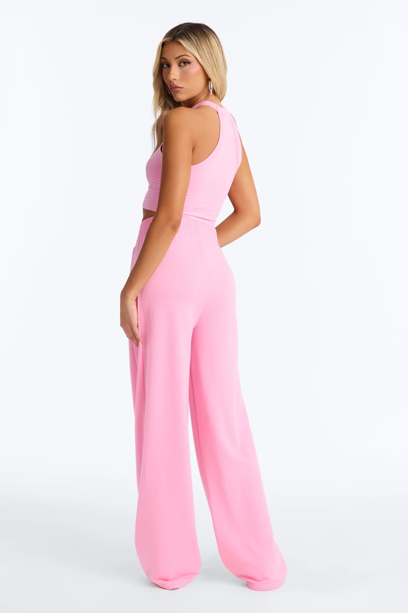 Never Too Late Pant Set - Pink - Image 4