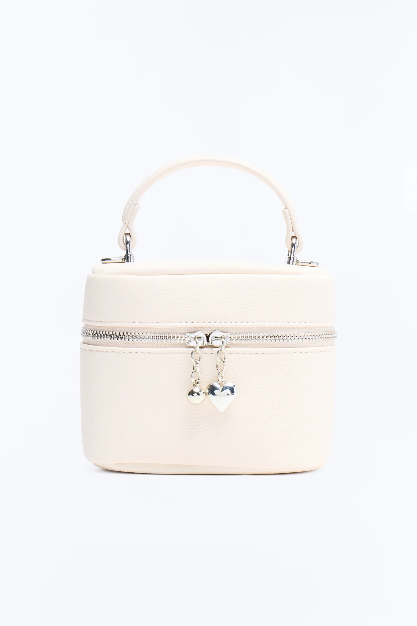 Never Walk Alone Faux Leather Crossbody Handbag - Ivory - Image 3