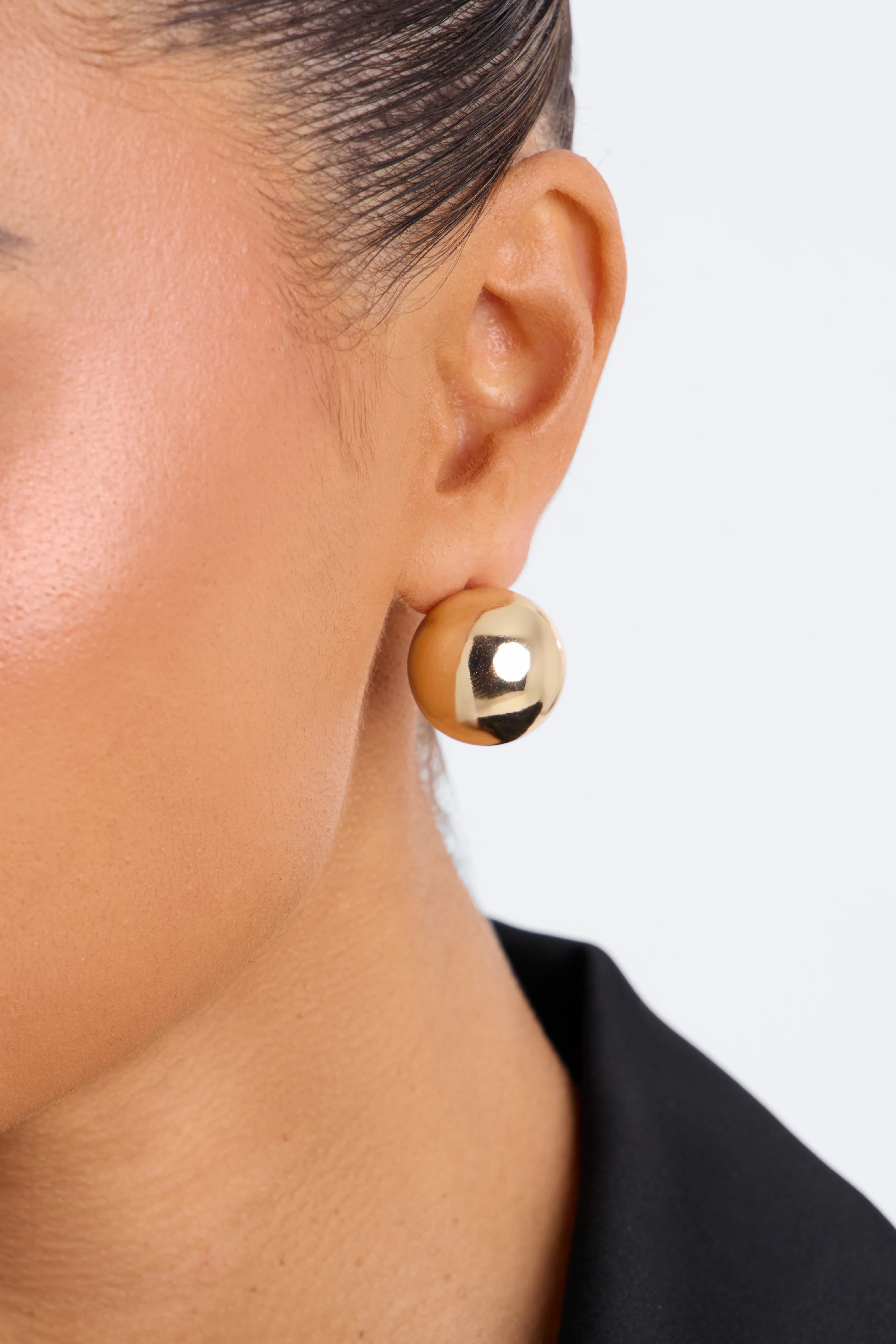 No Feelings 3 Pair Multi Earrings Set - Gold - Image 2