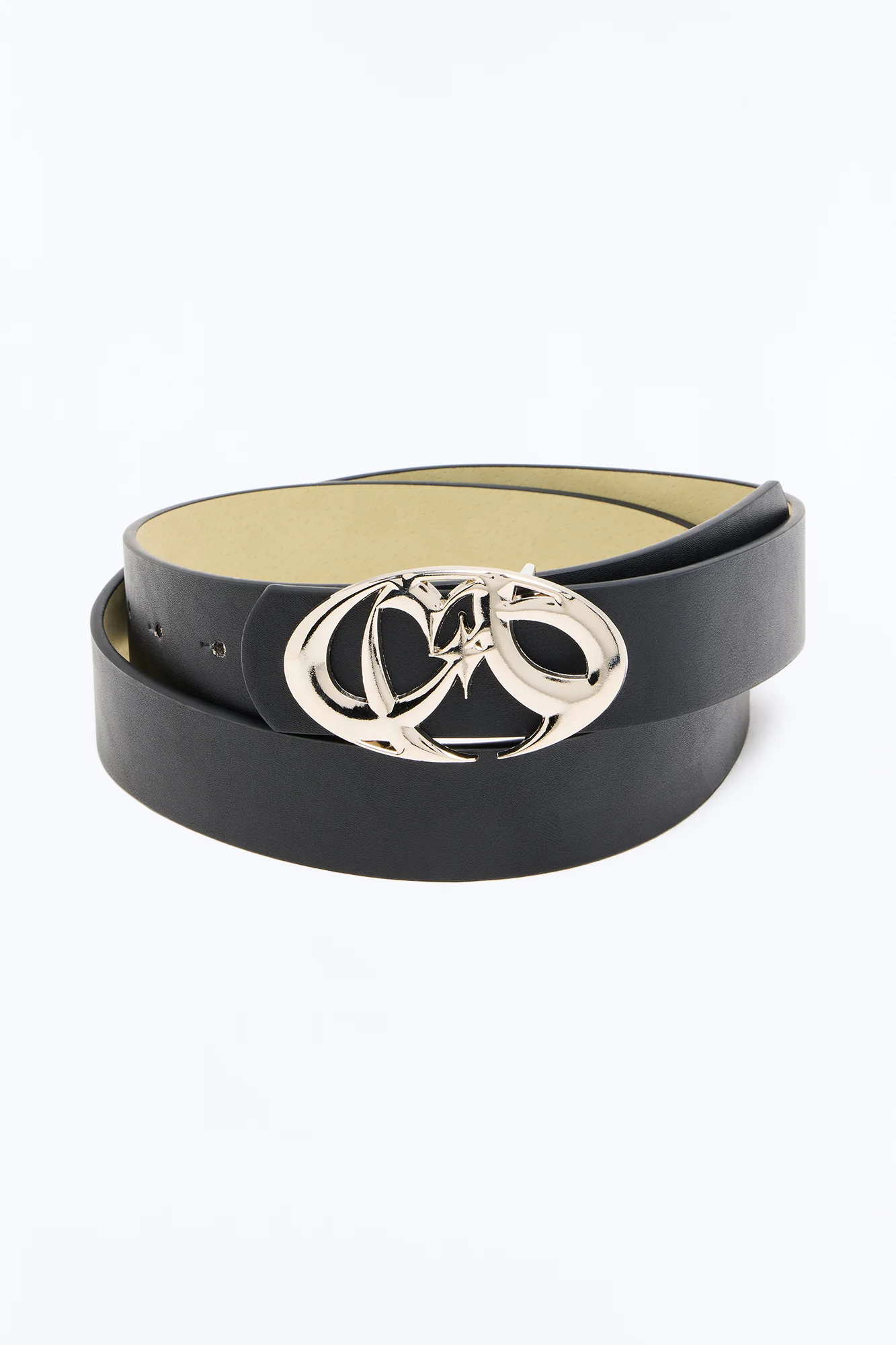 Northern Star Y2K Faux Leather Belt - Black - Image 3