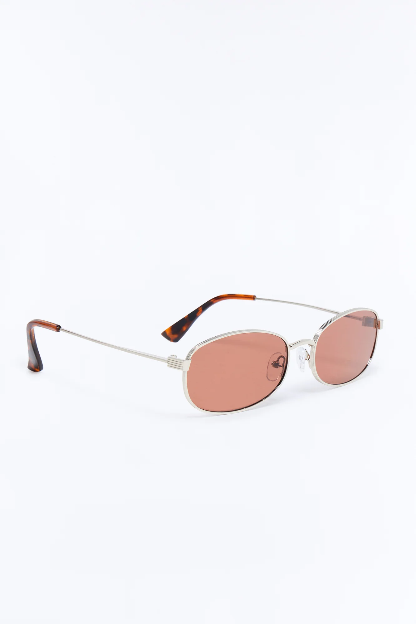Not Anymore Circular Sunglasses - Silver - Image 4