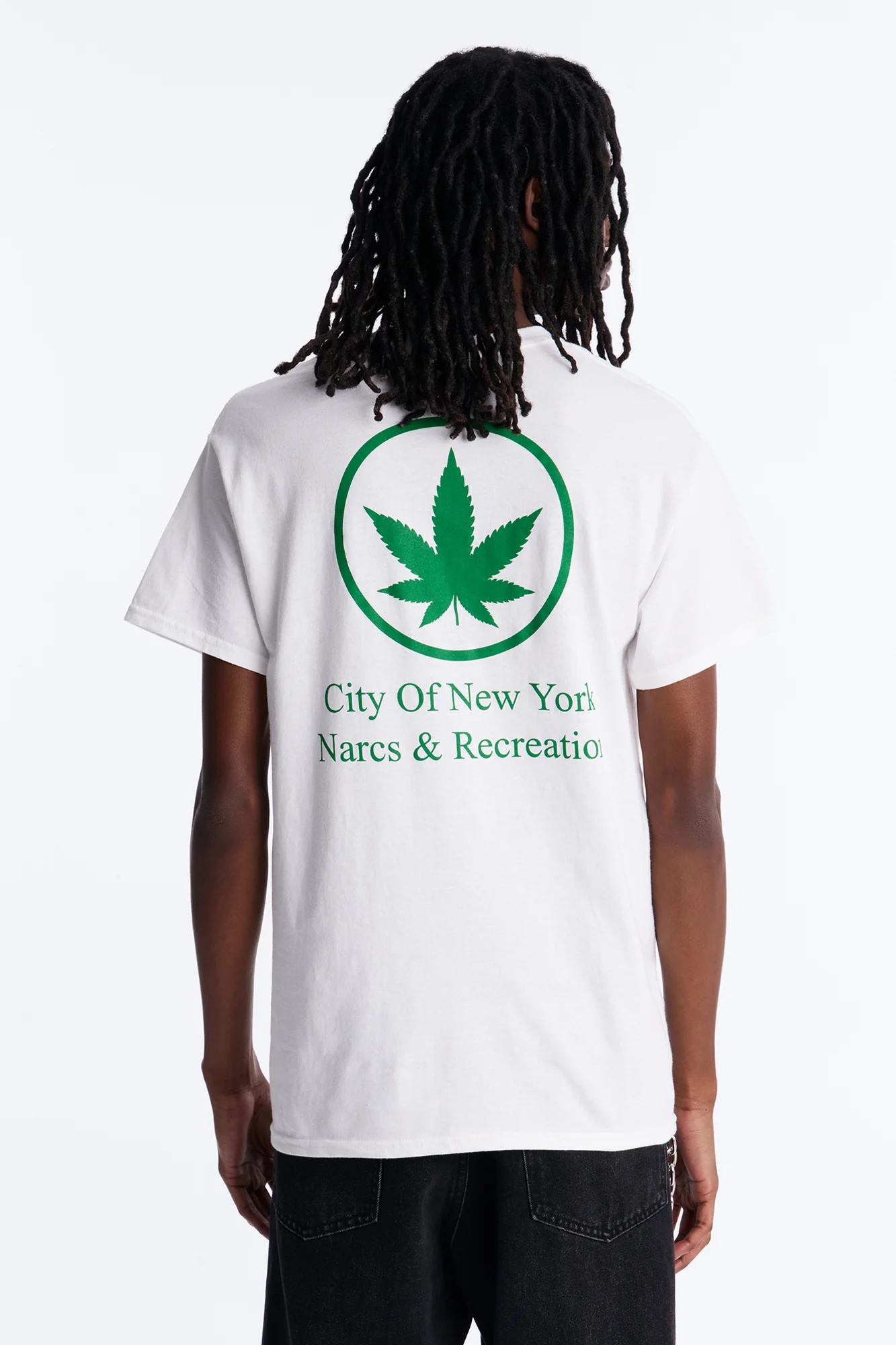 NYC Recreation Vibes Short Sleeve Tee - White