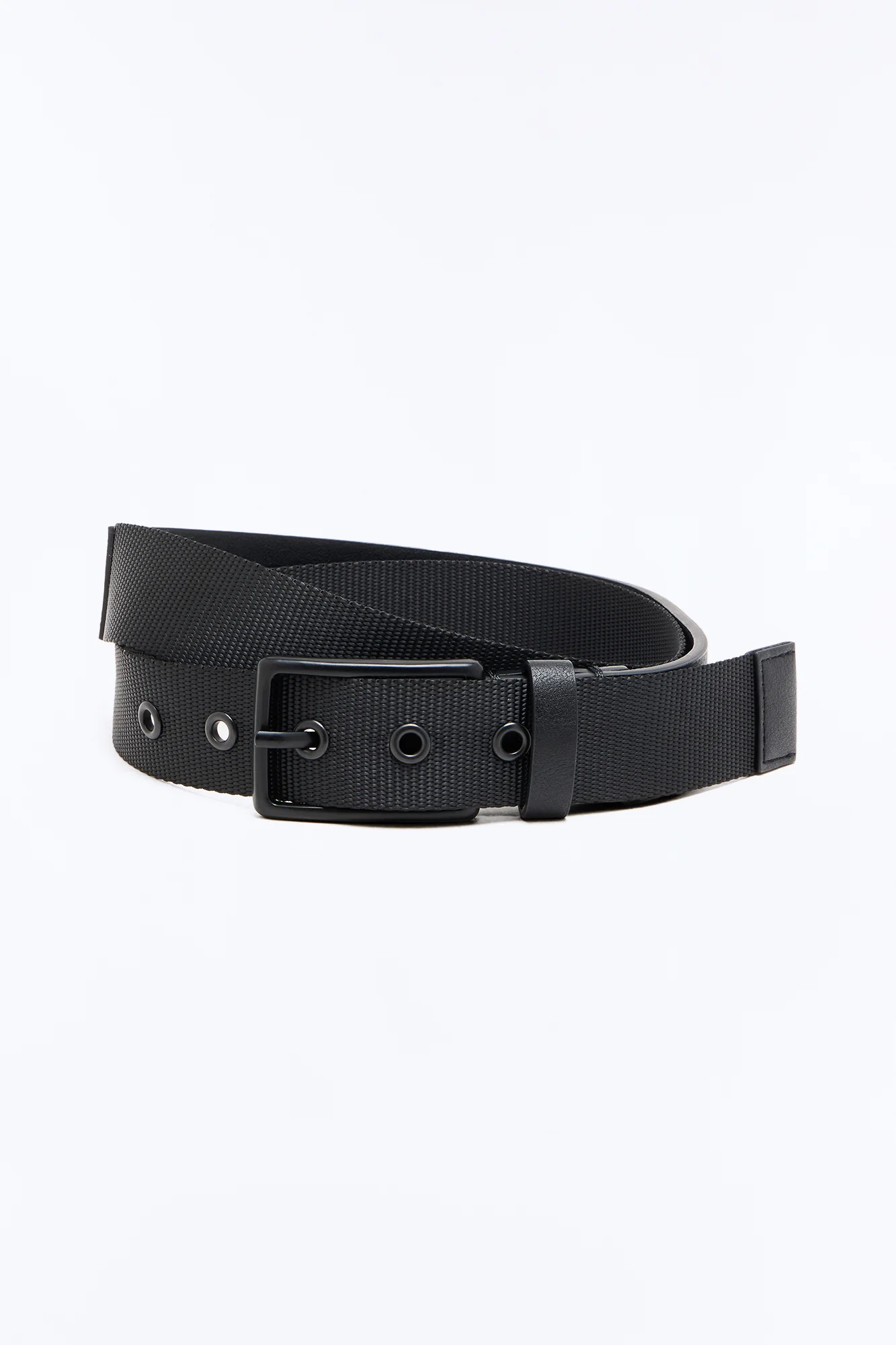 Obsidian Night Metal Eyelet Belt - Black - Image 3