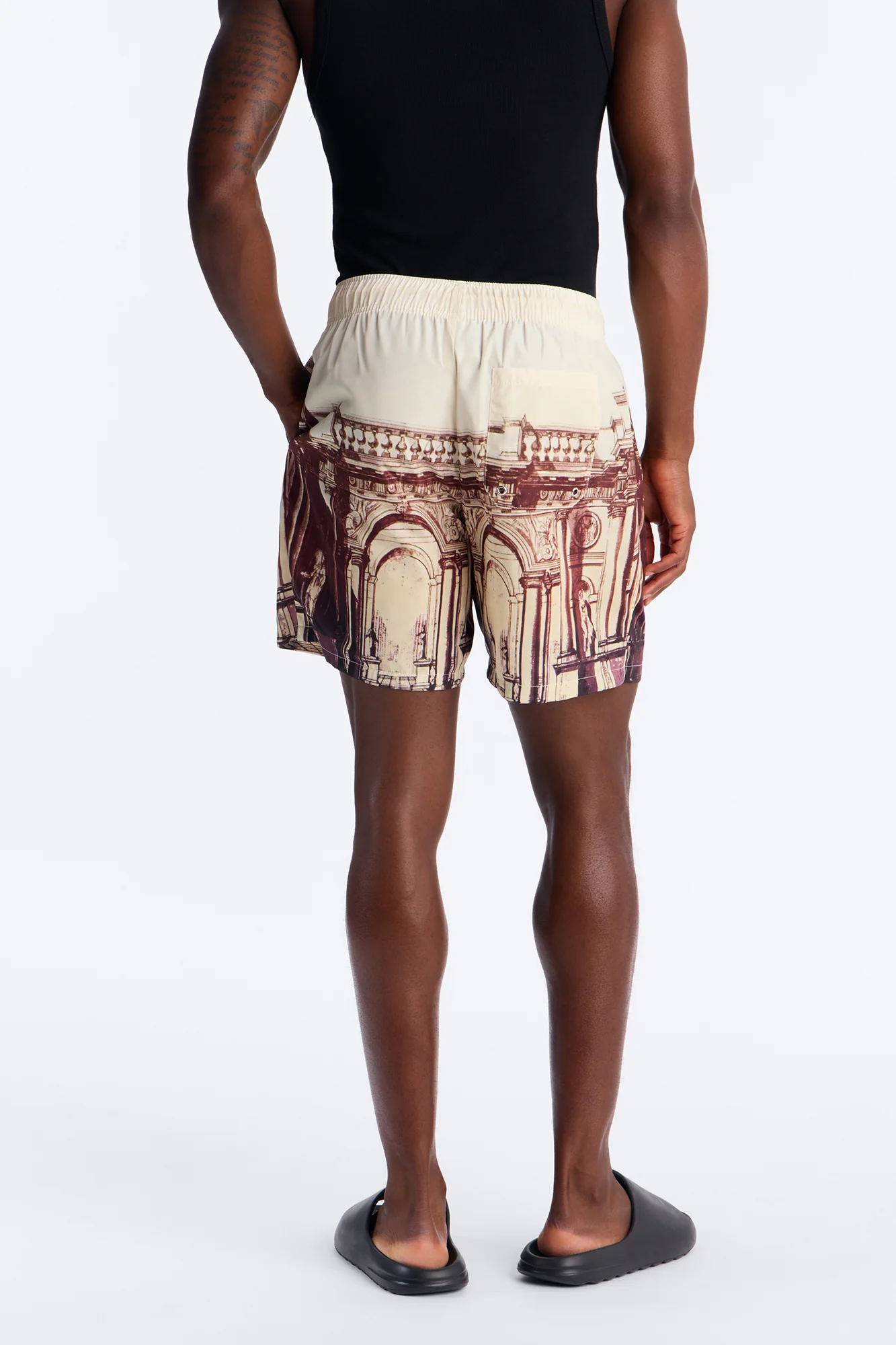 Olympus Arches Swim Trunk 7″ - Tan - Image 4