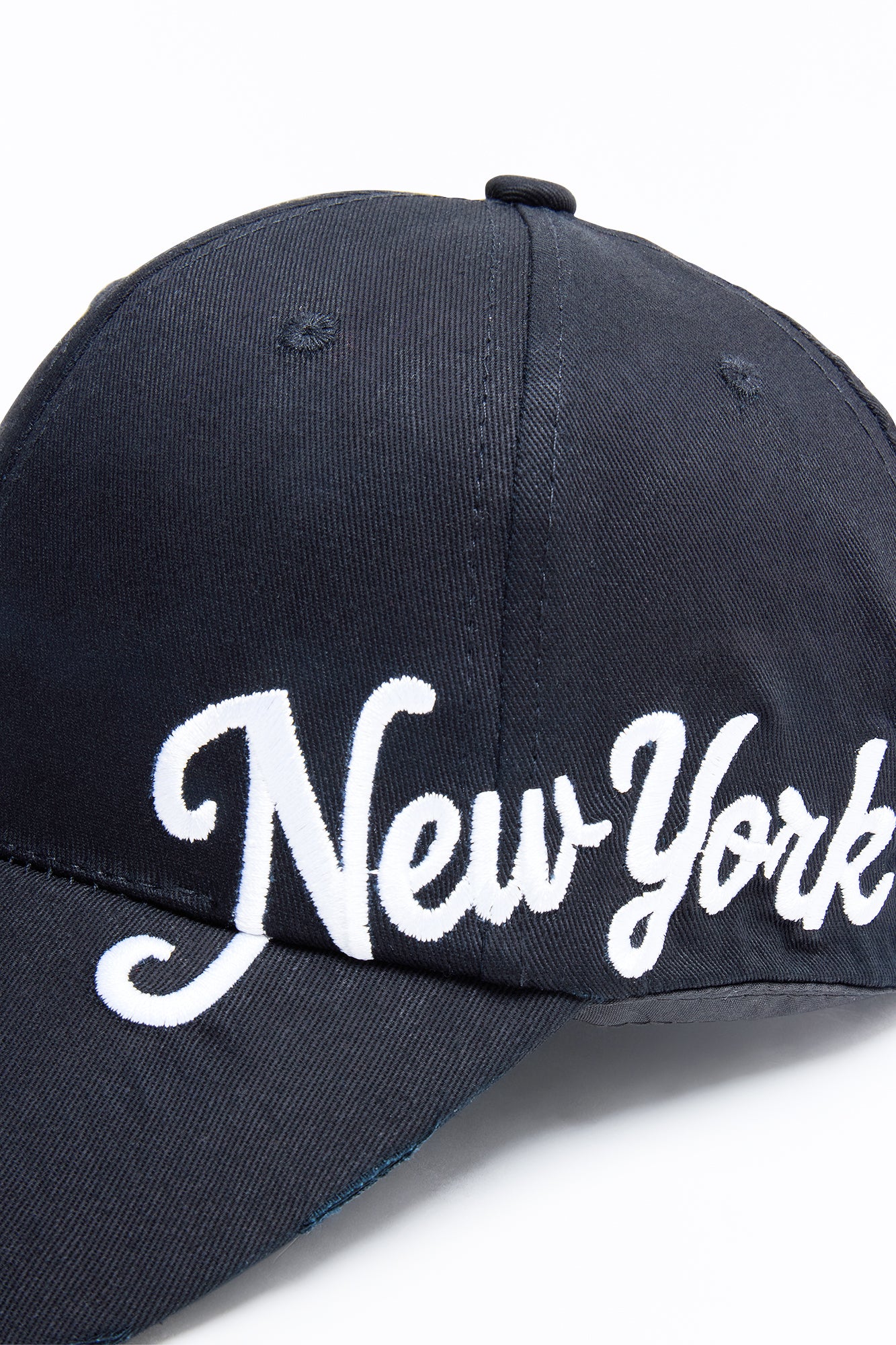 On The East Side Baseball Hat - Black/White - Image 4
