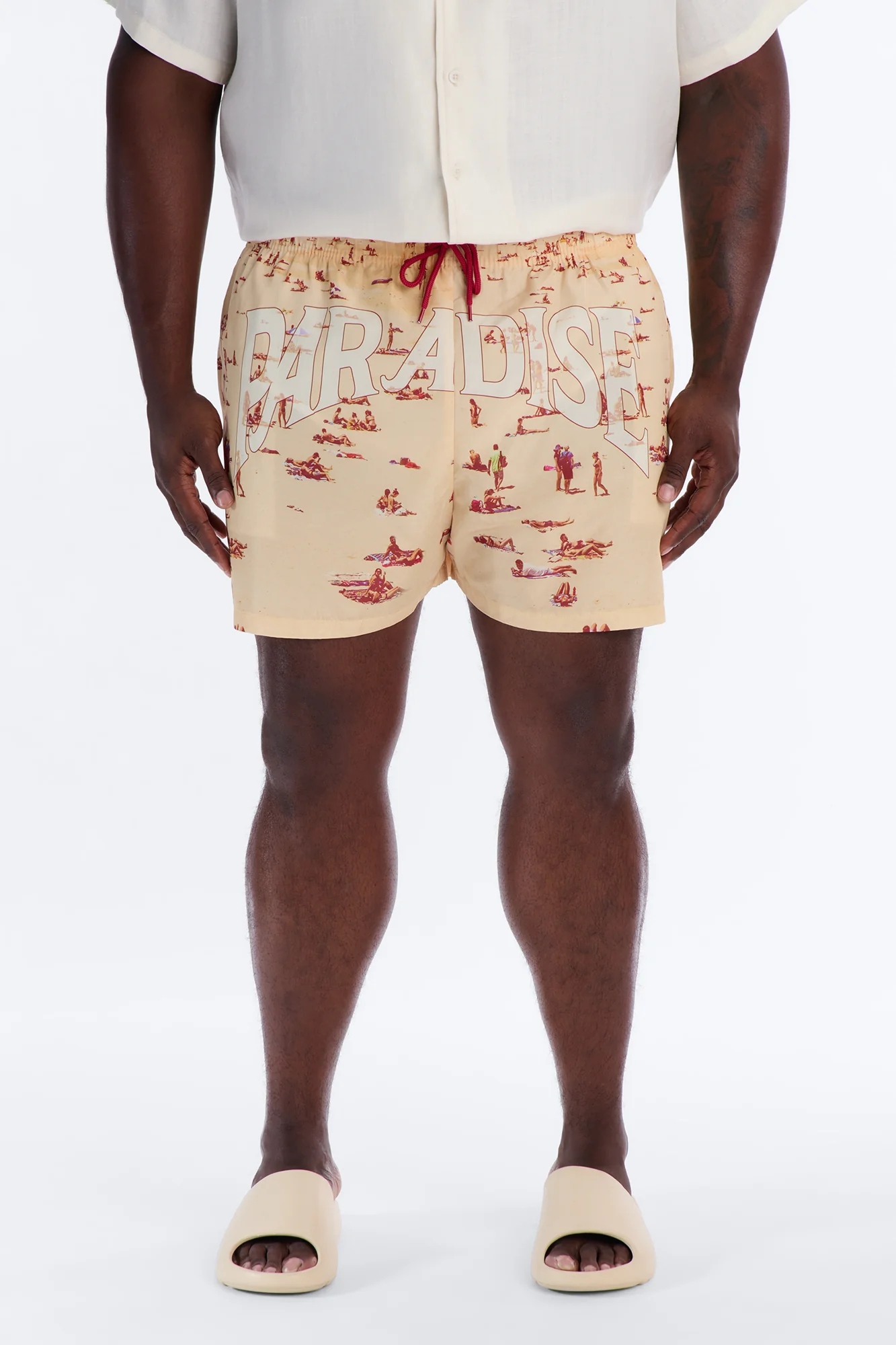 Paradise Beach Swim Trunk 4″ - Multi Color - Image 6