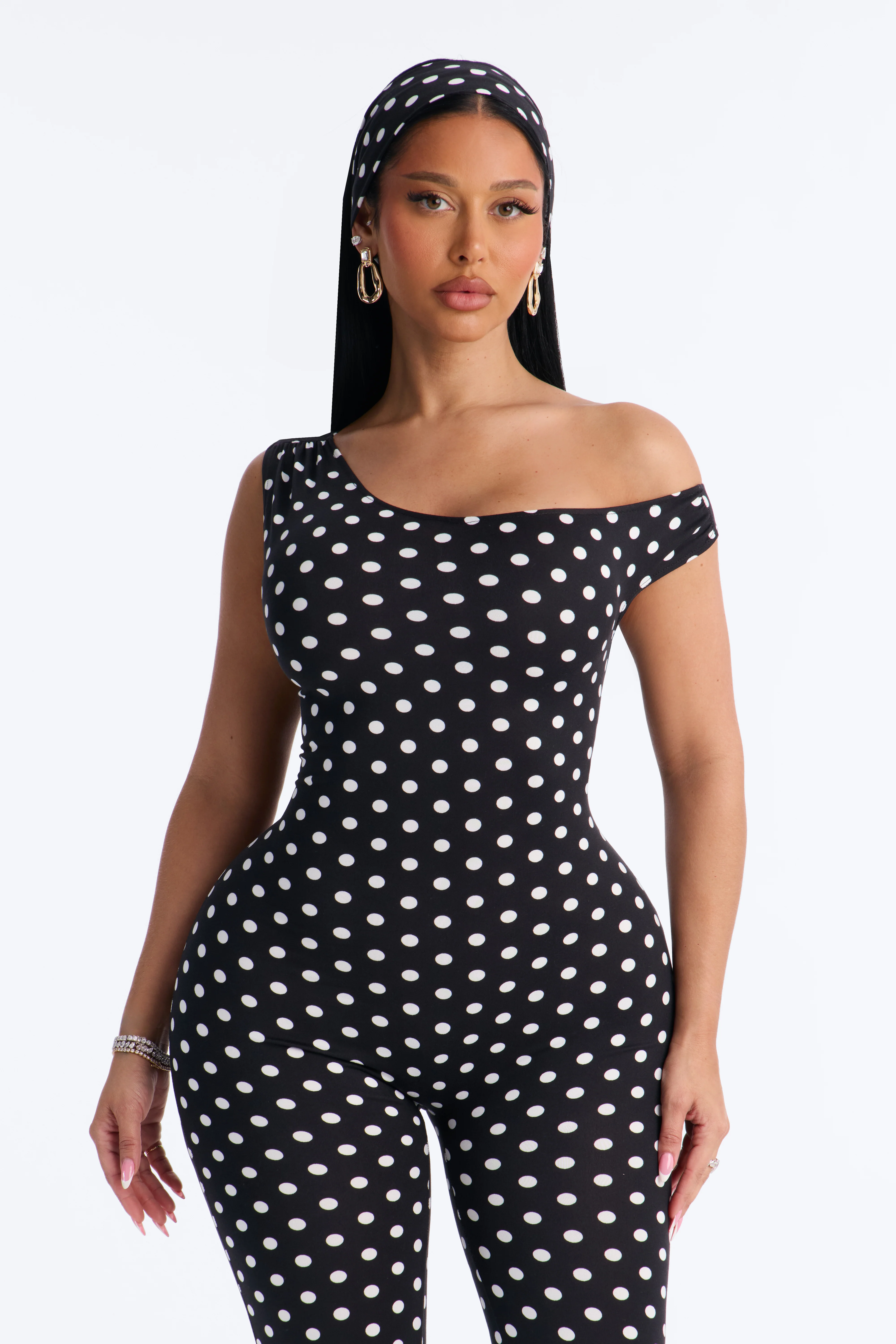 Parisian Heartbreaker Capri Jumpsuit - Black - Image 2